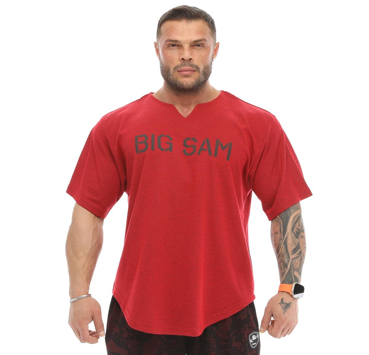 Men's Oversize Bodybuilding Rag Top Gym T-shirt