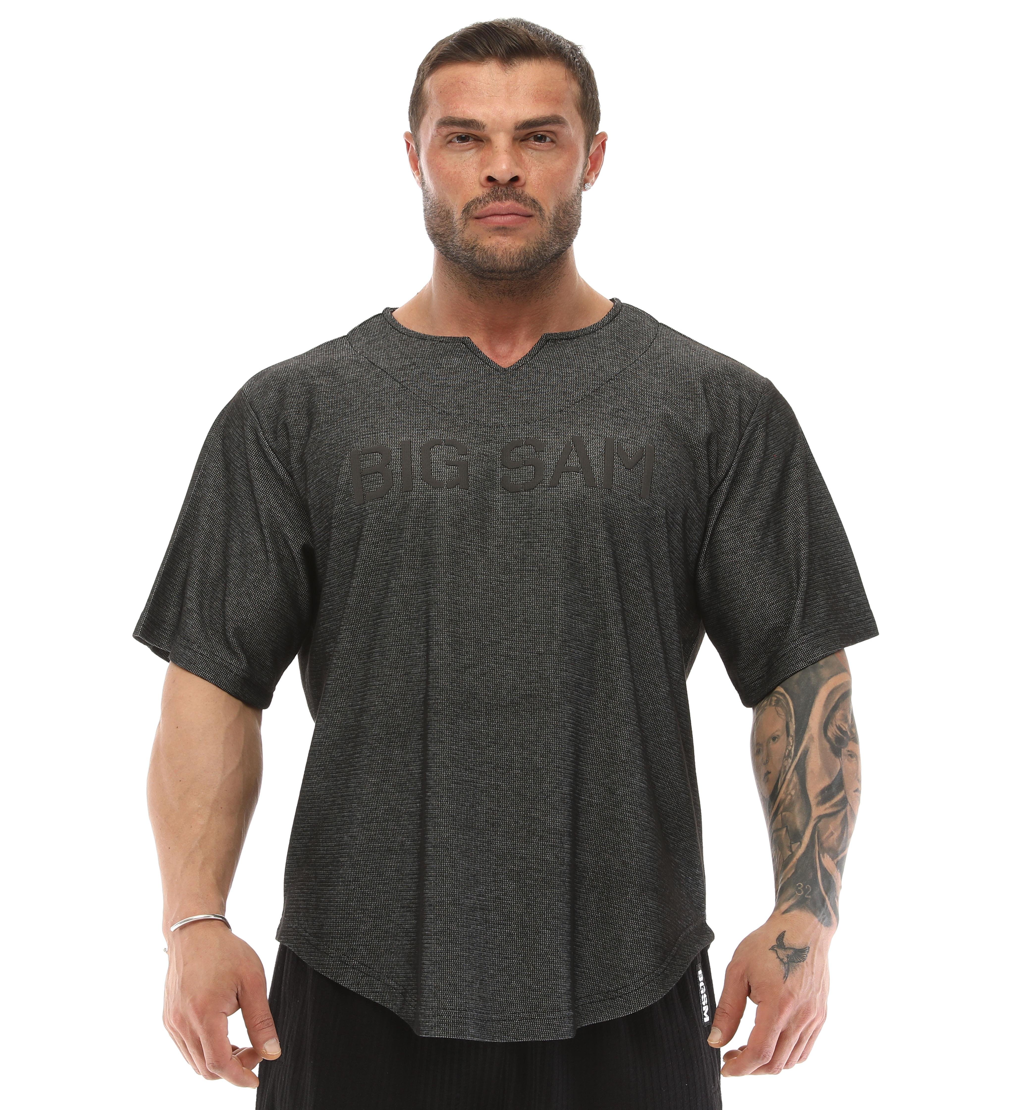 Men's Oversize Bodybuilding Rag Top Gym T-shirt