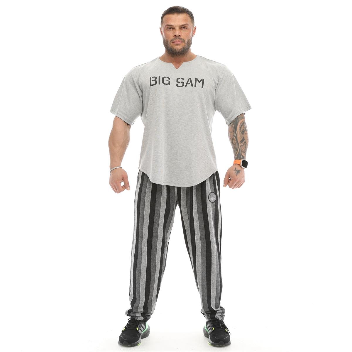 Men's Oversize Bodybuilding Rag Top Gym T-shirt