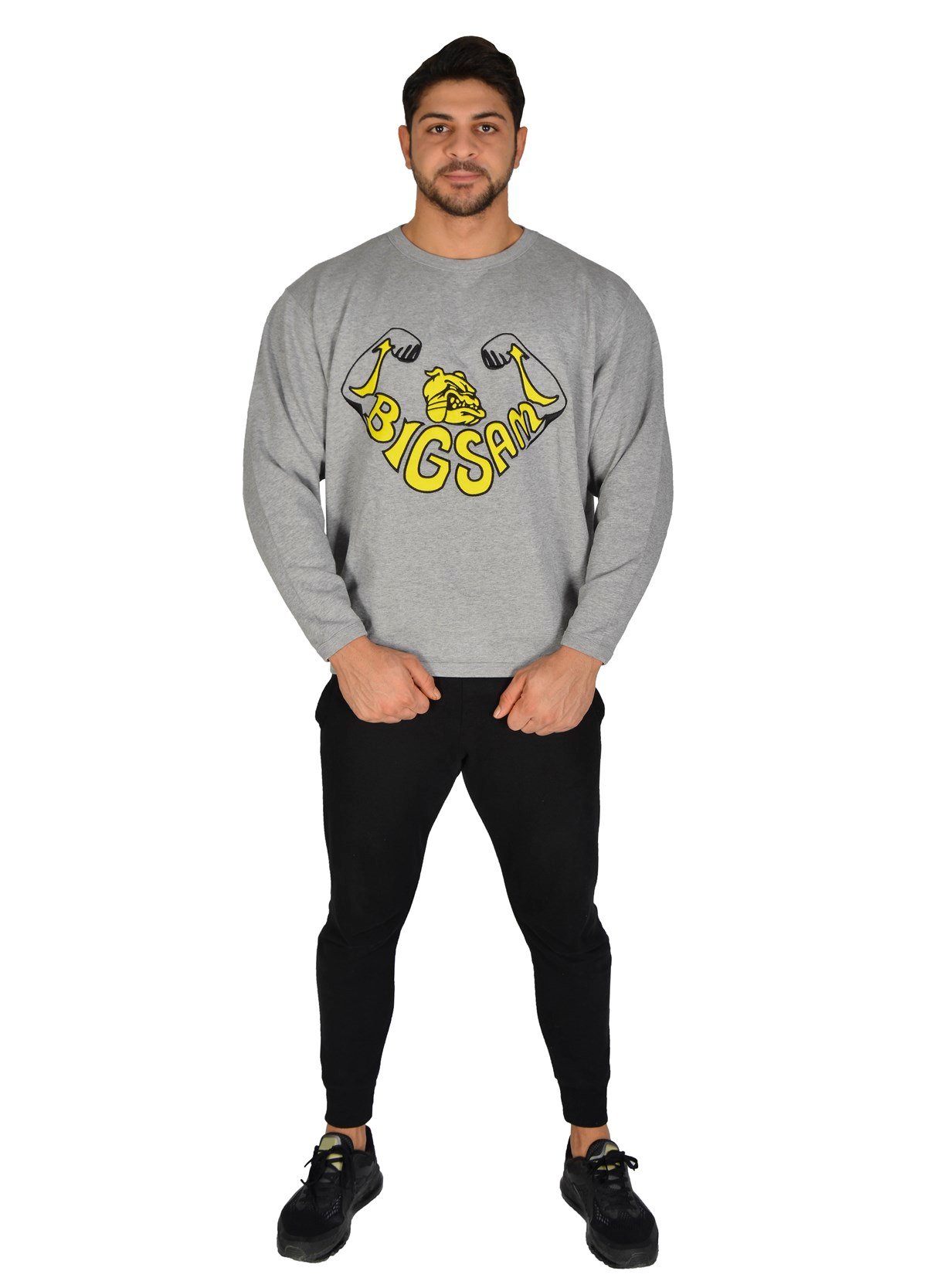 Men's Oversize Bodybuilding Sweater 