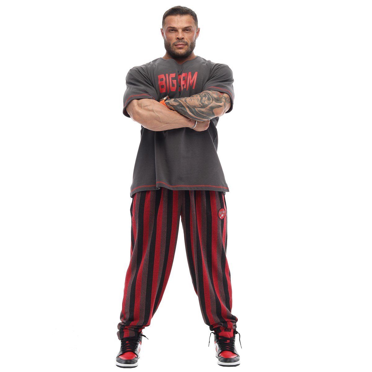 Men's Oversize Bodybuilding T-shirt Life Style Rag Top