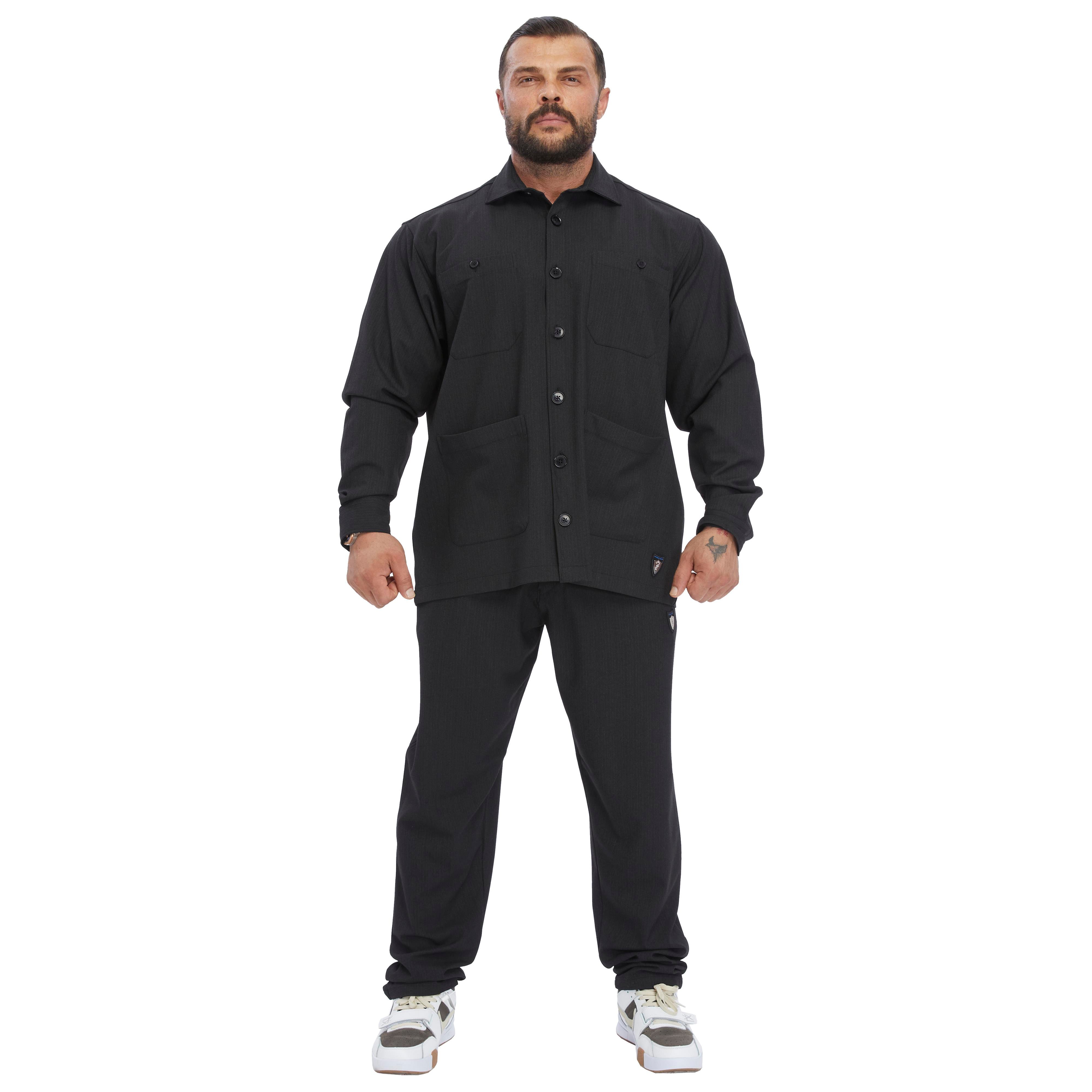 Men's Oversize Button Down Overshirt