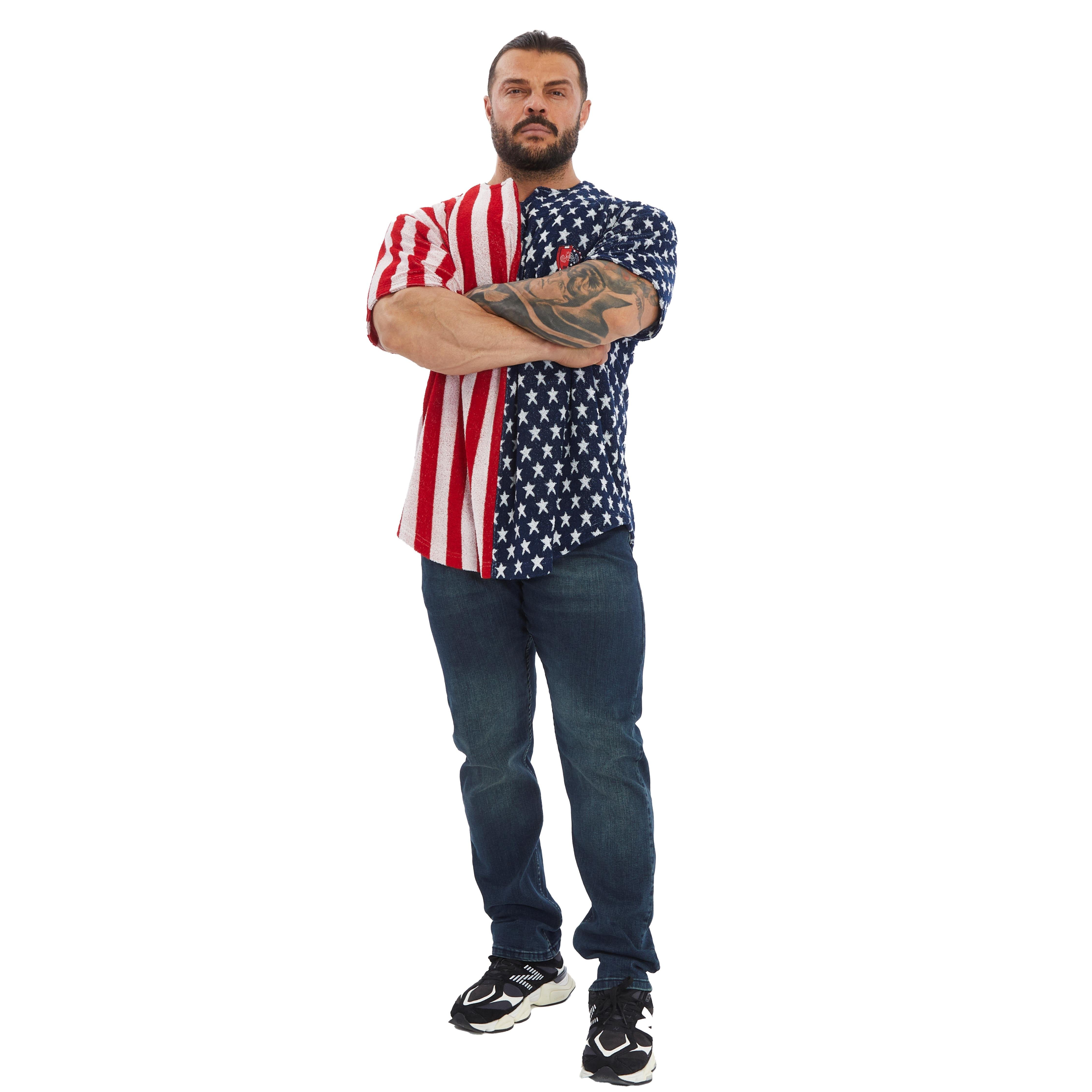 Men's Oversize Cotton Rag Top T-shirt