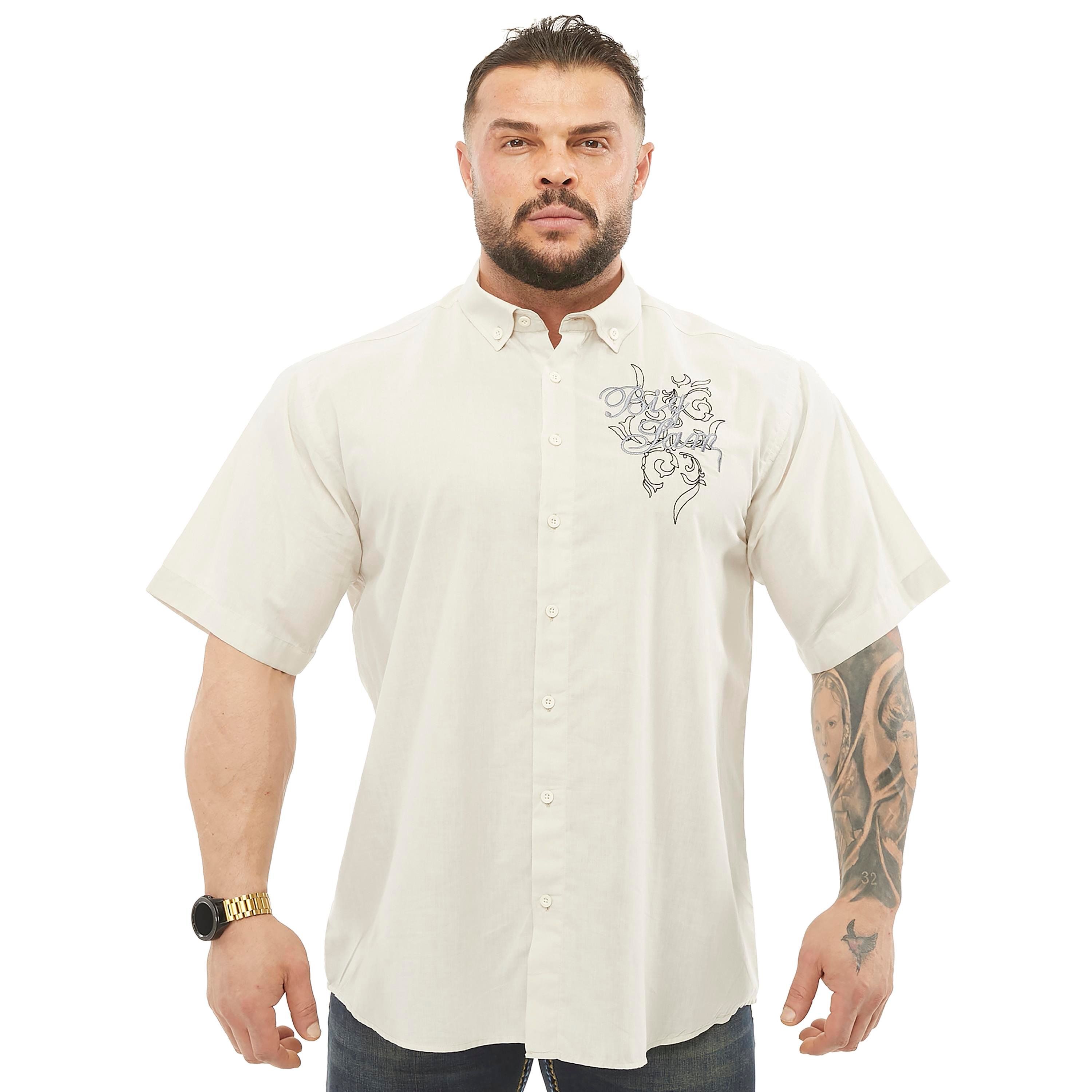 Men's Oversize Cotton Short Sleeve Shirt