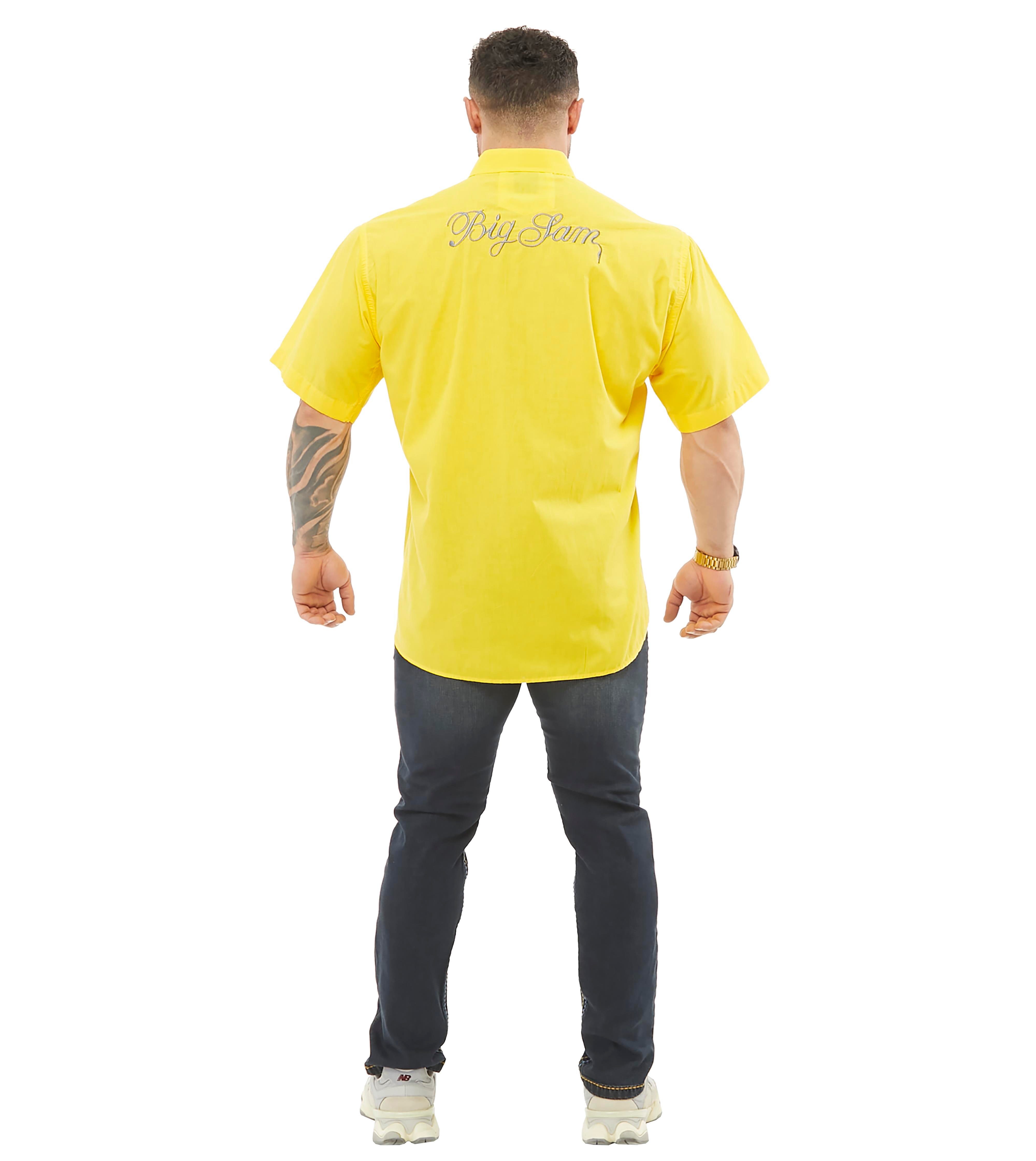 Men's Oversize Cotton Short Sleeve Shirt