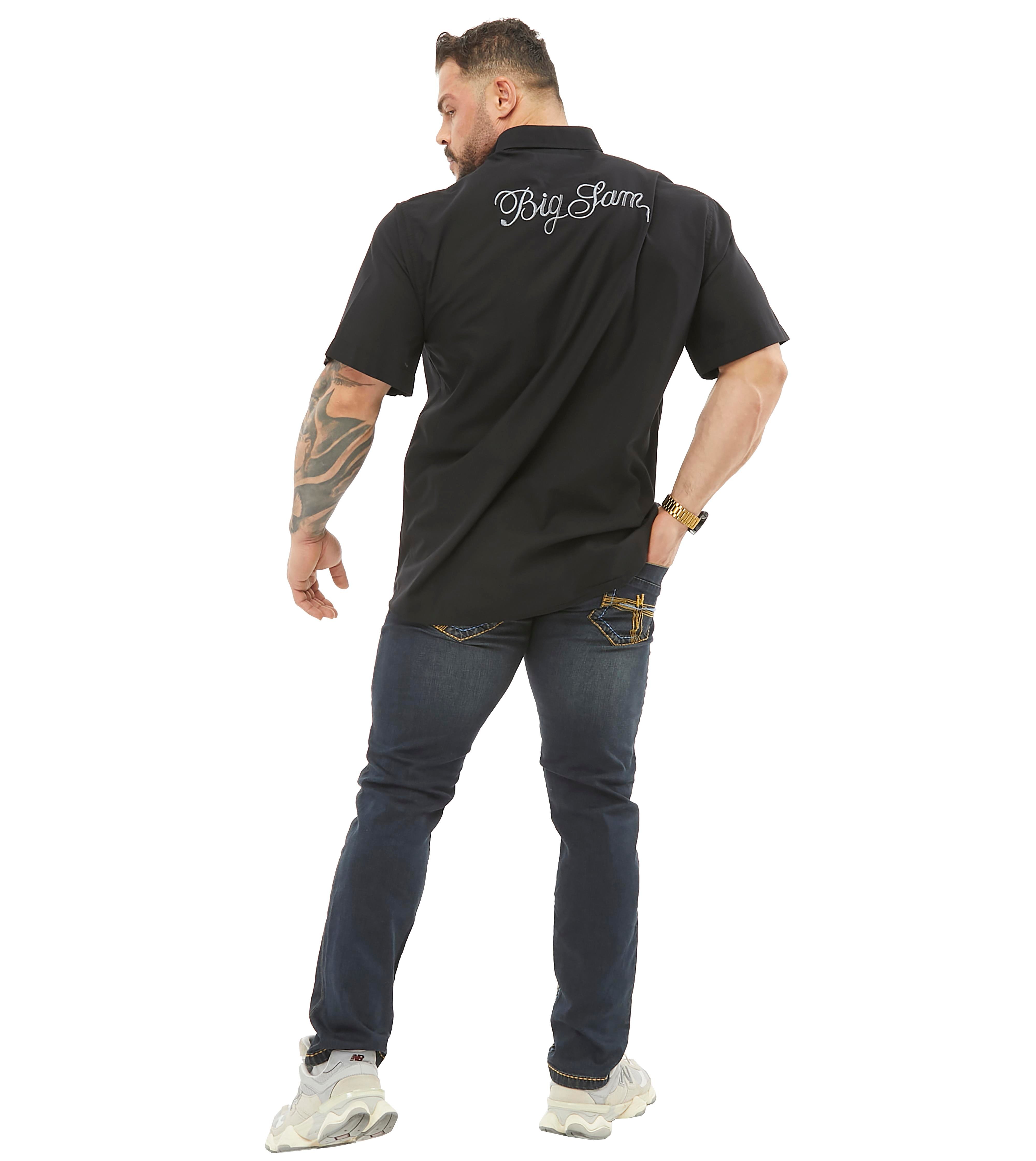 Men's Oversize Cotton Short Sleeve Shirt