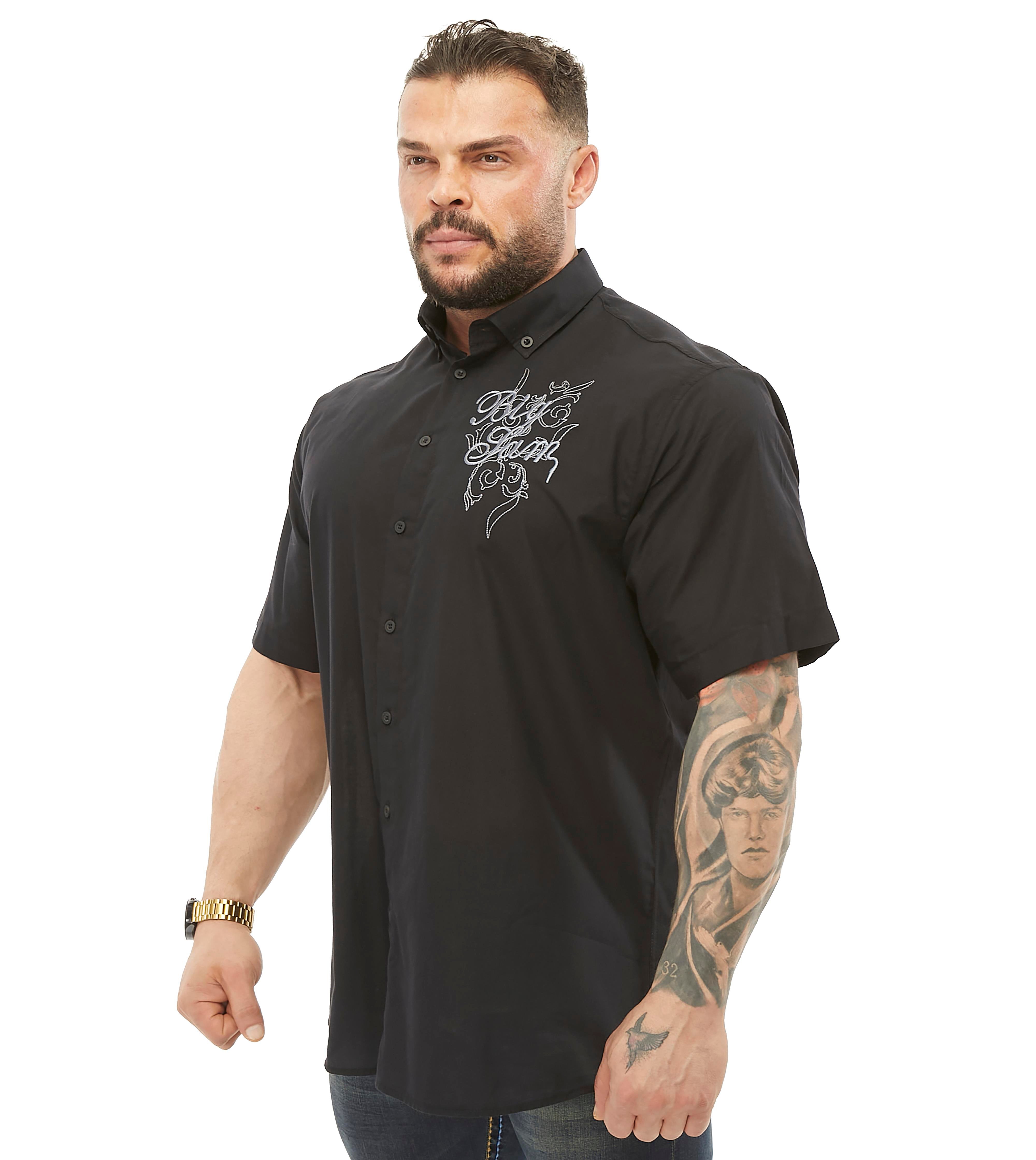 Men's Oversize Cotton Short Sleeve Shirt