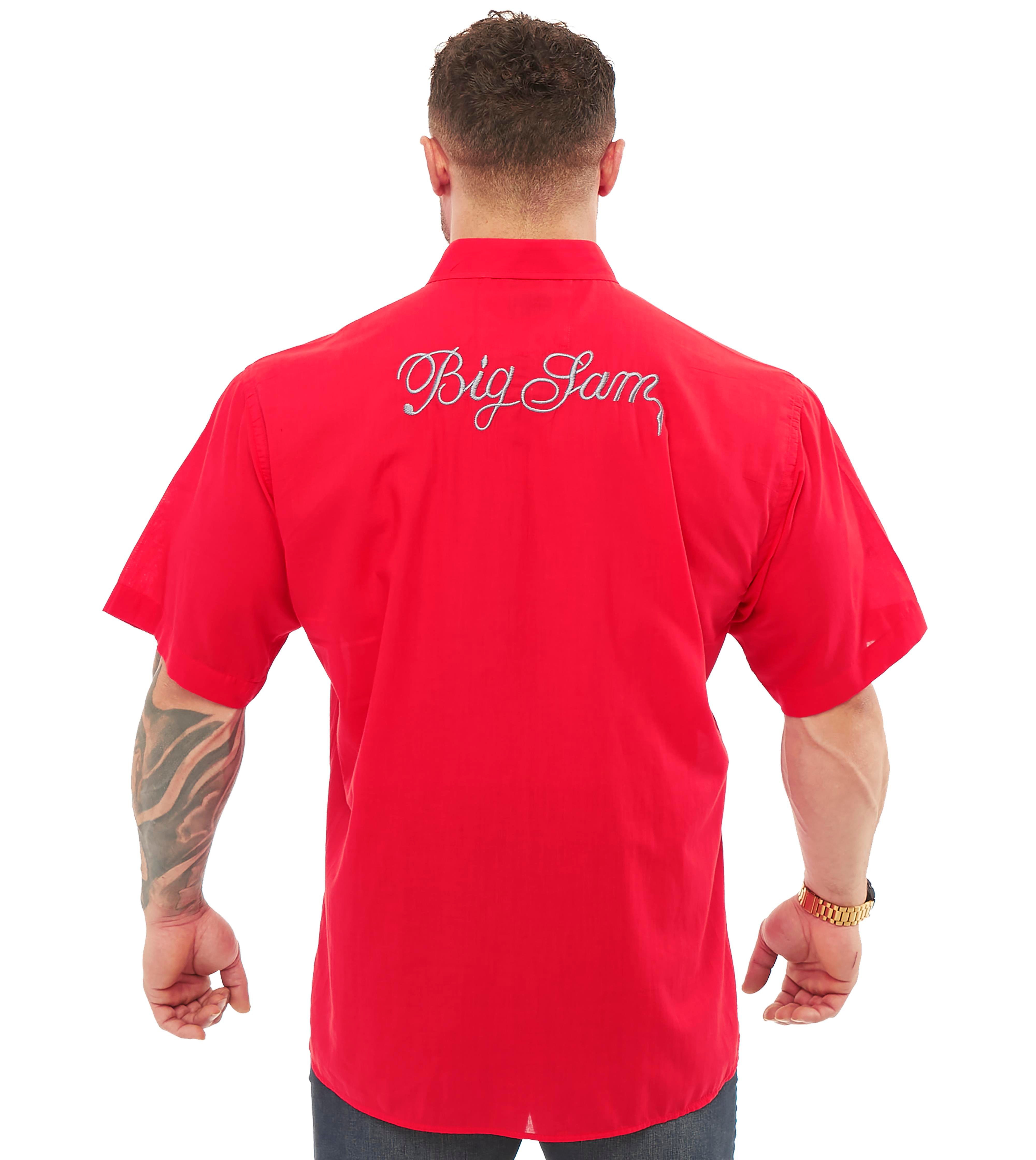 Men's Oversize Cotton Short Sleeve Shirt