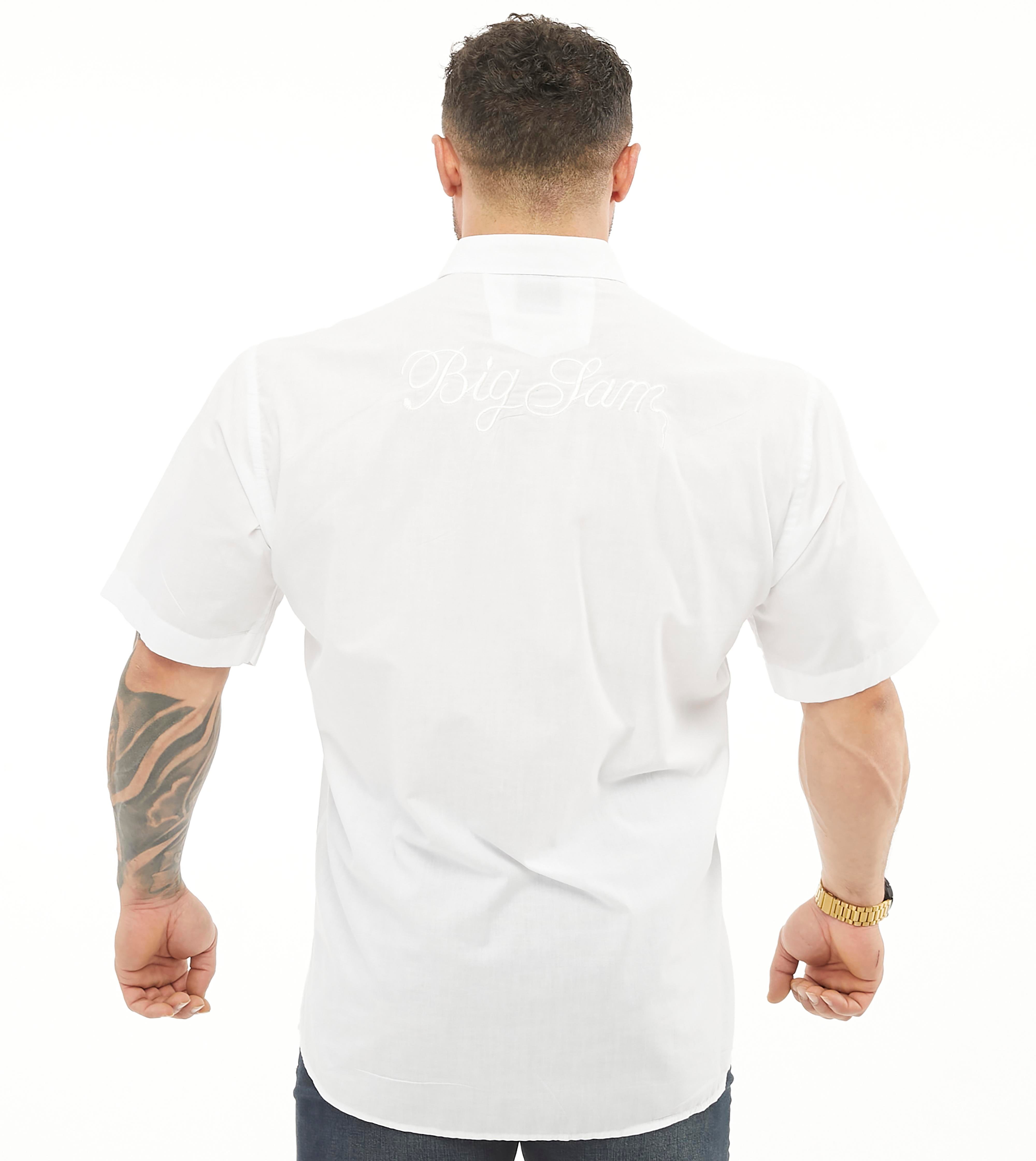 Men's Oversize Cotton Short Sleeve Shirt