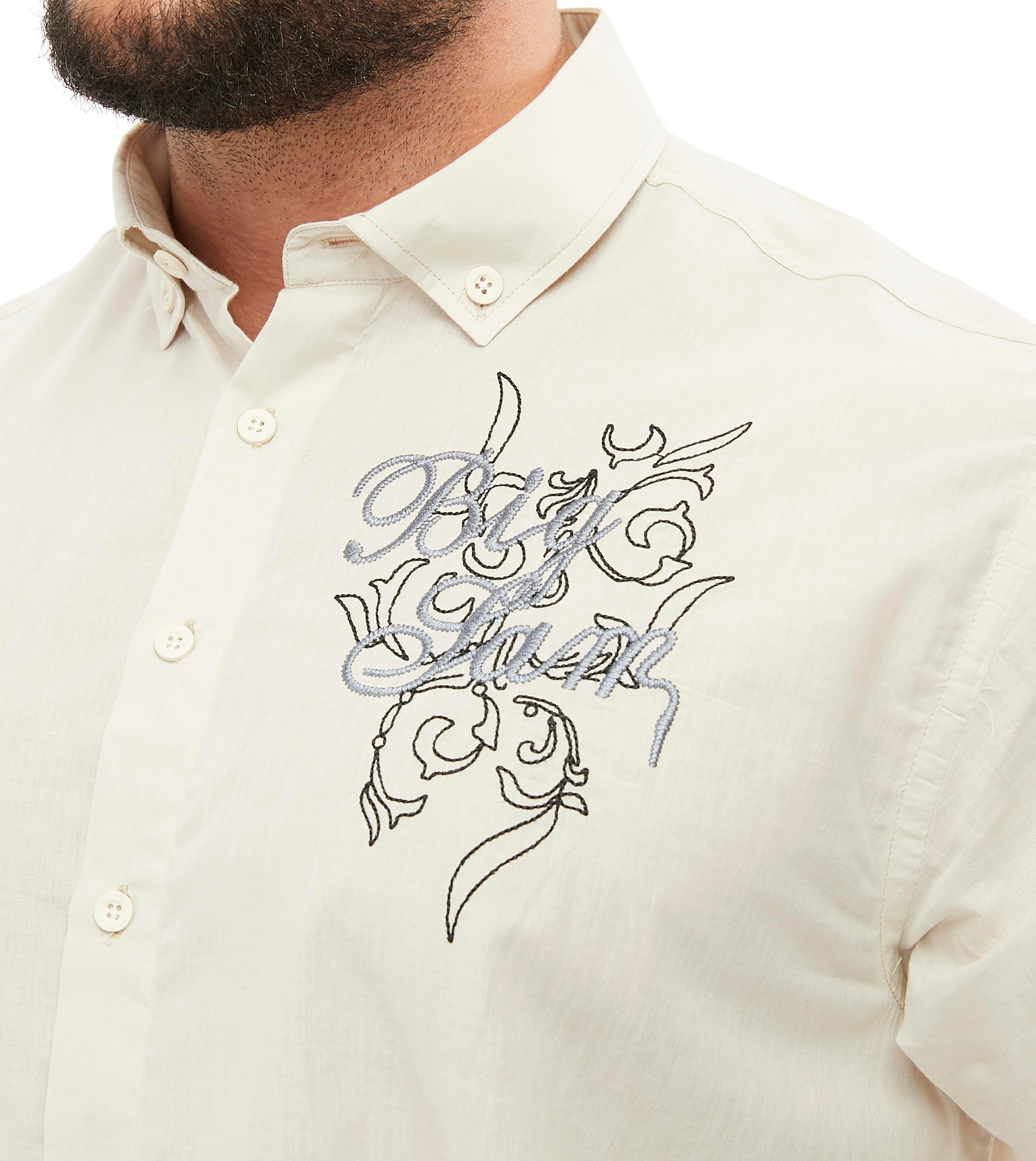 Men's Oversize Cotton Short Sleeve Shirt