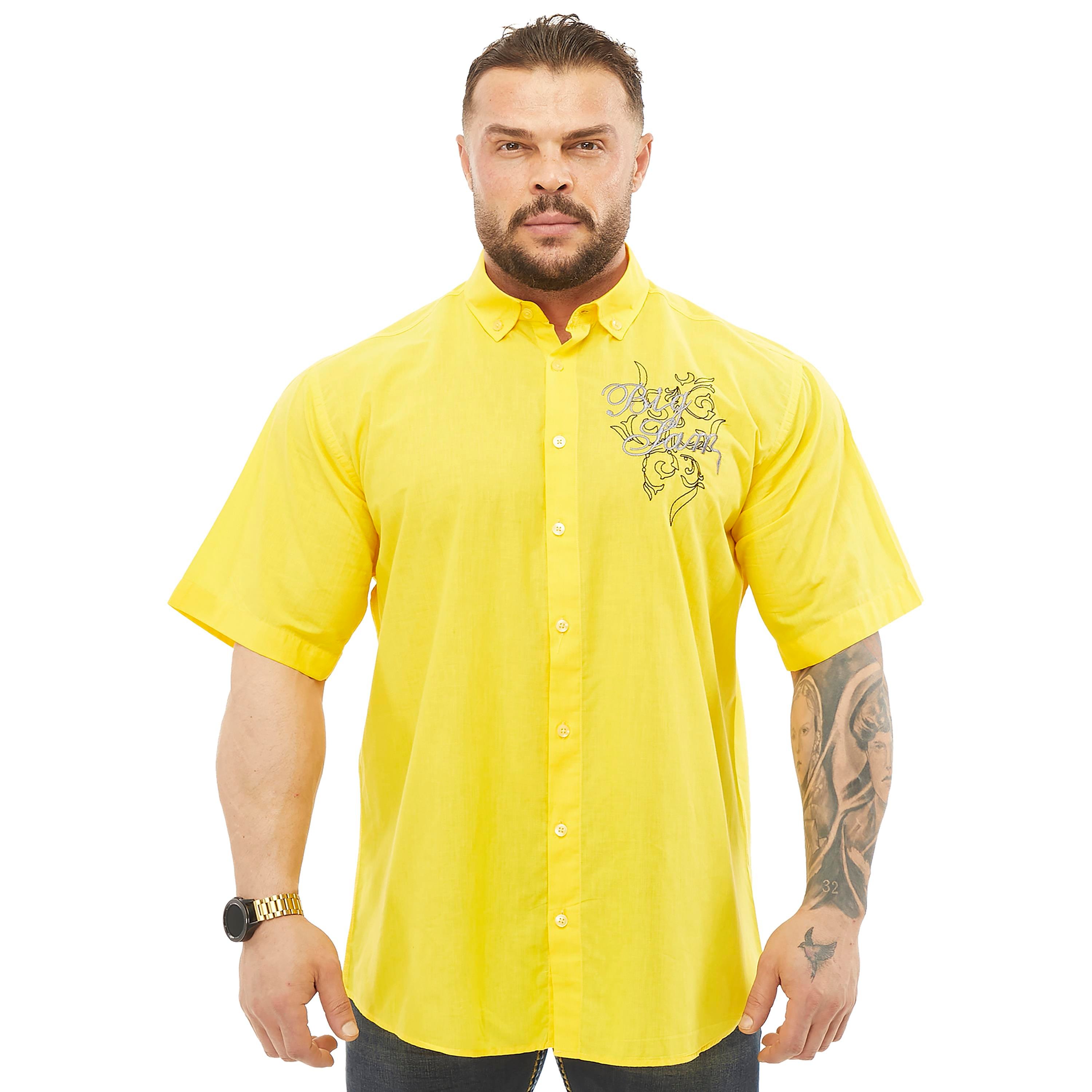 Men's Oversize Cotton Short Sleeve Shirt