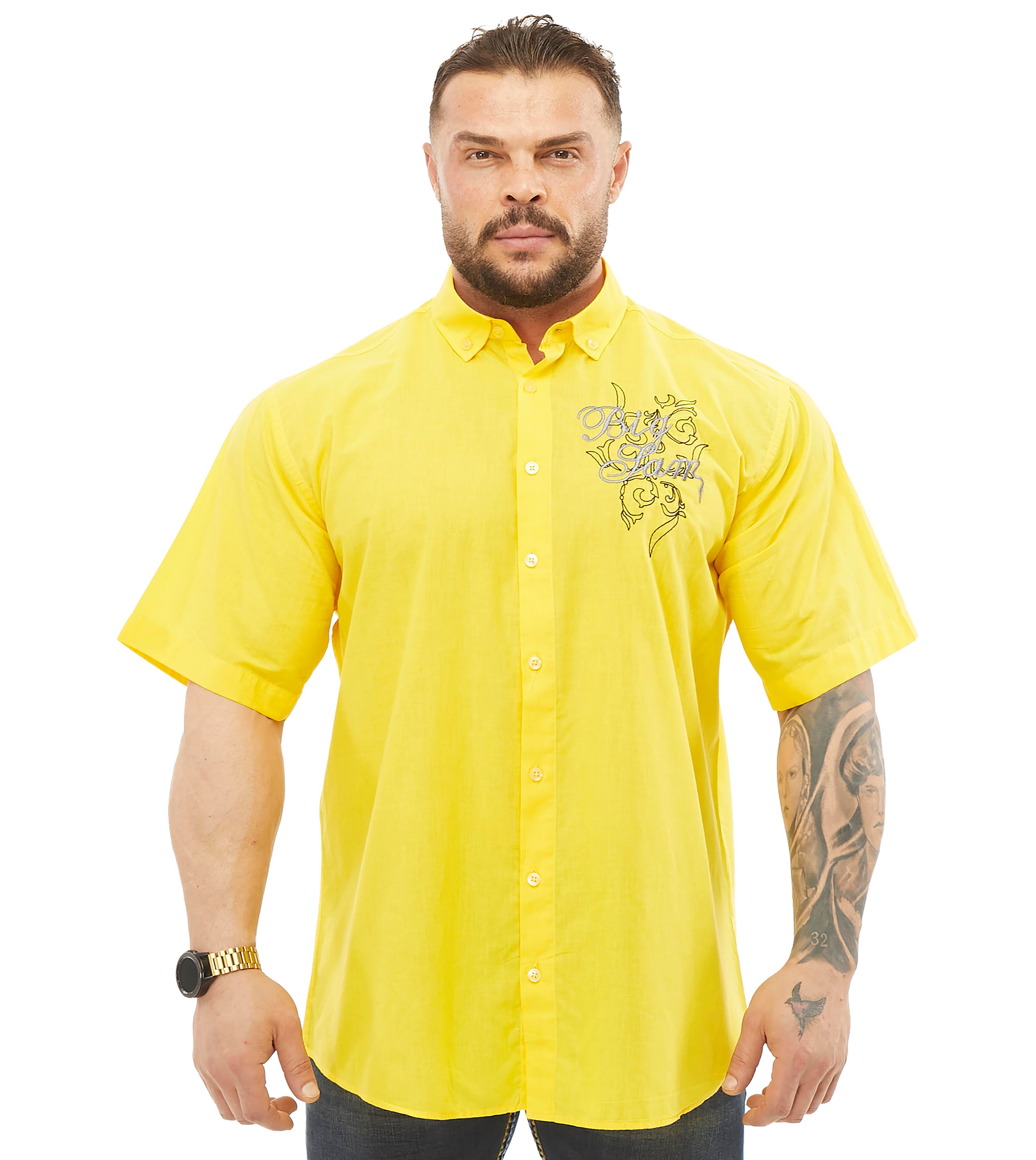 Men's Oversize Cotton Short Sleeve Shirt