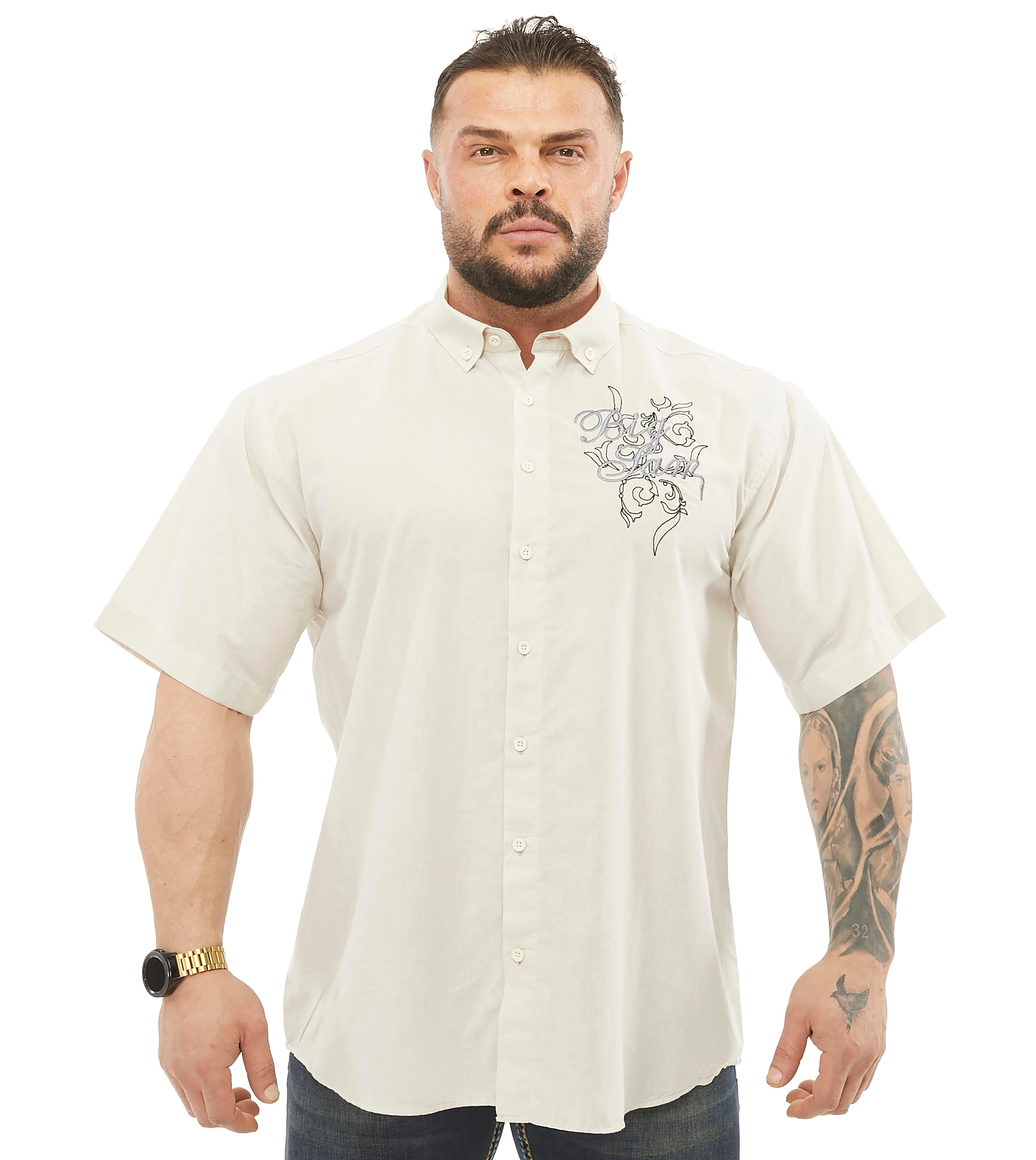 Men's Oversize Cotton Short Sleeve Shirt