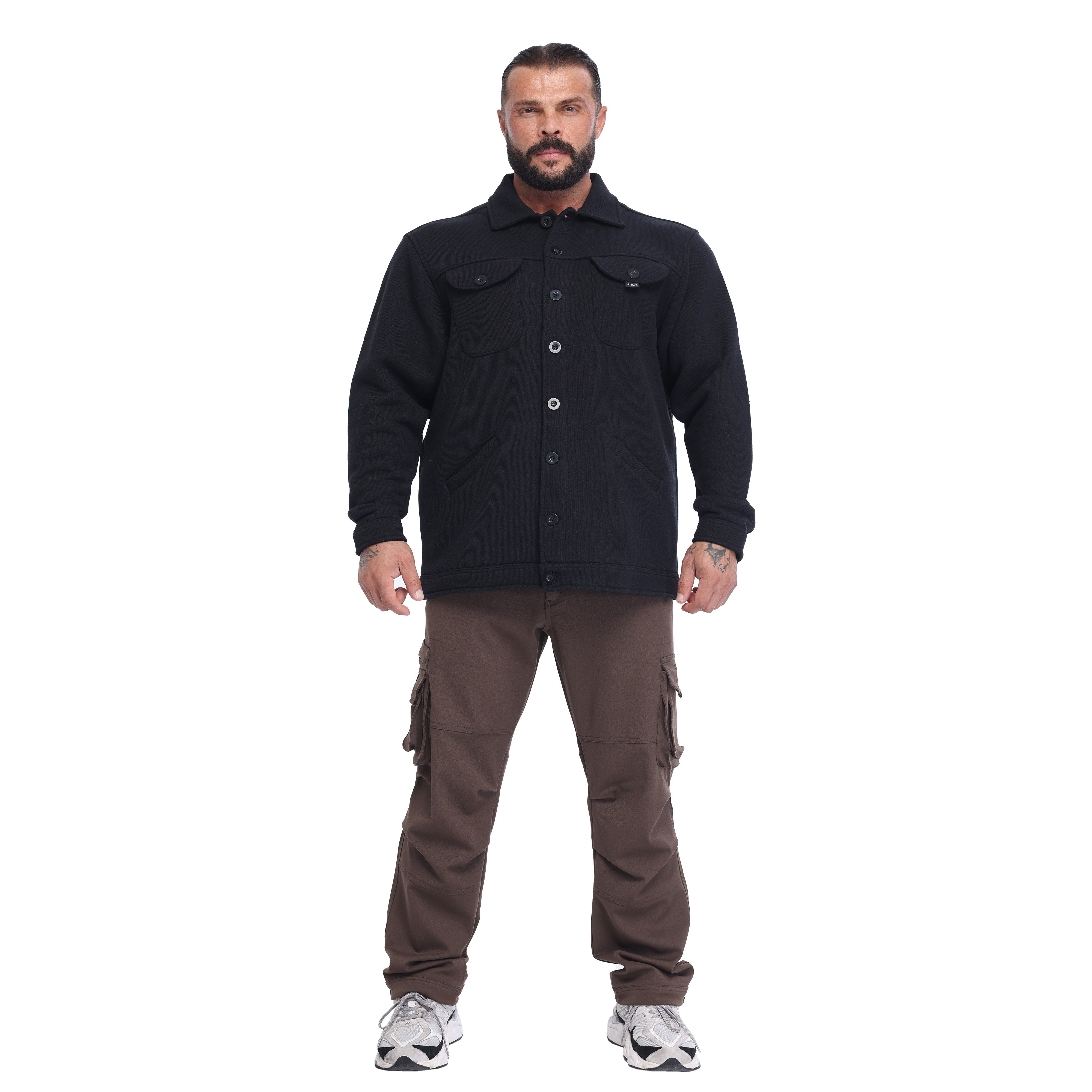 Men's Oversize Cotton Winter Coat Jacket
