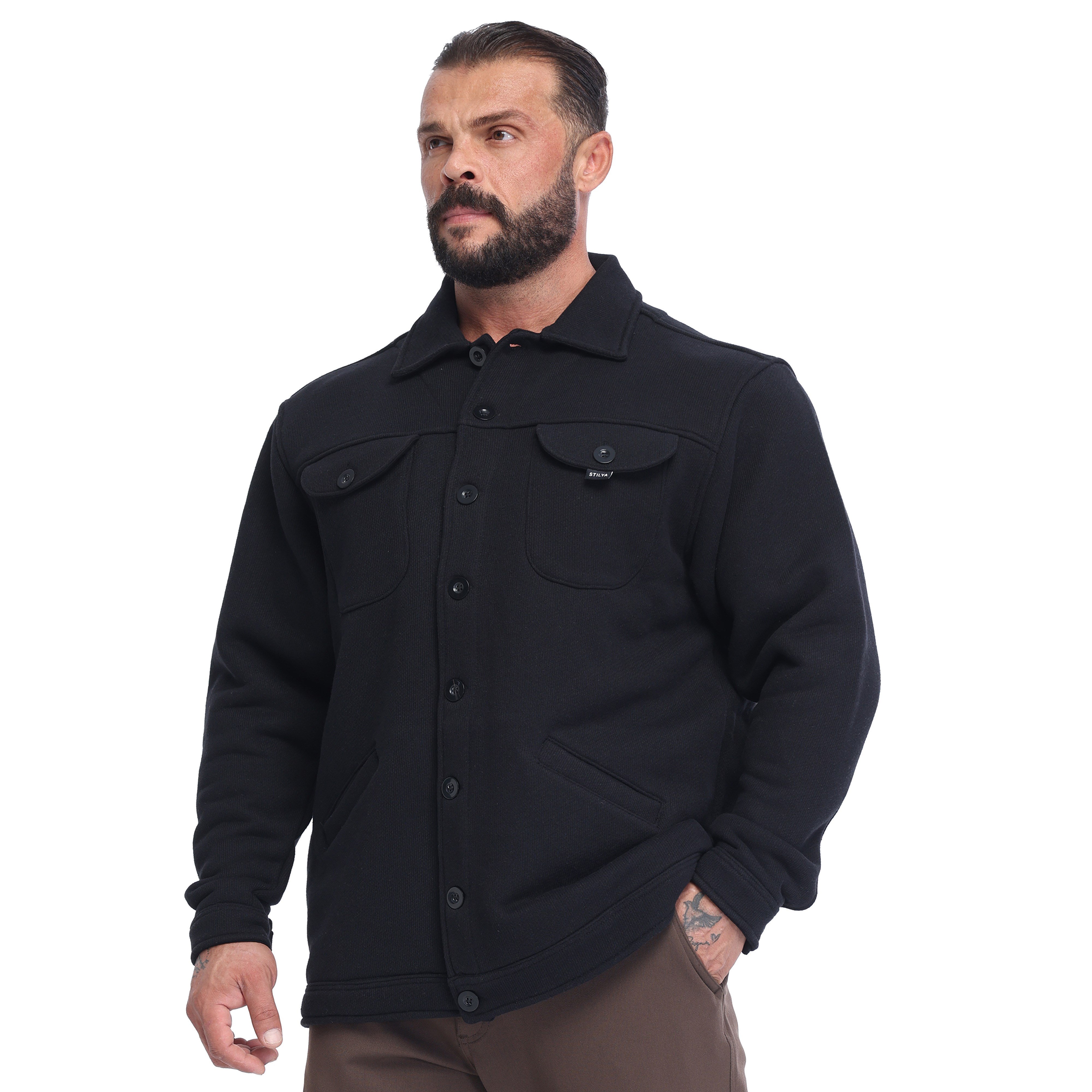 Men's Oversize Cotton Winter Coat Jacket