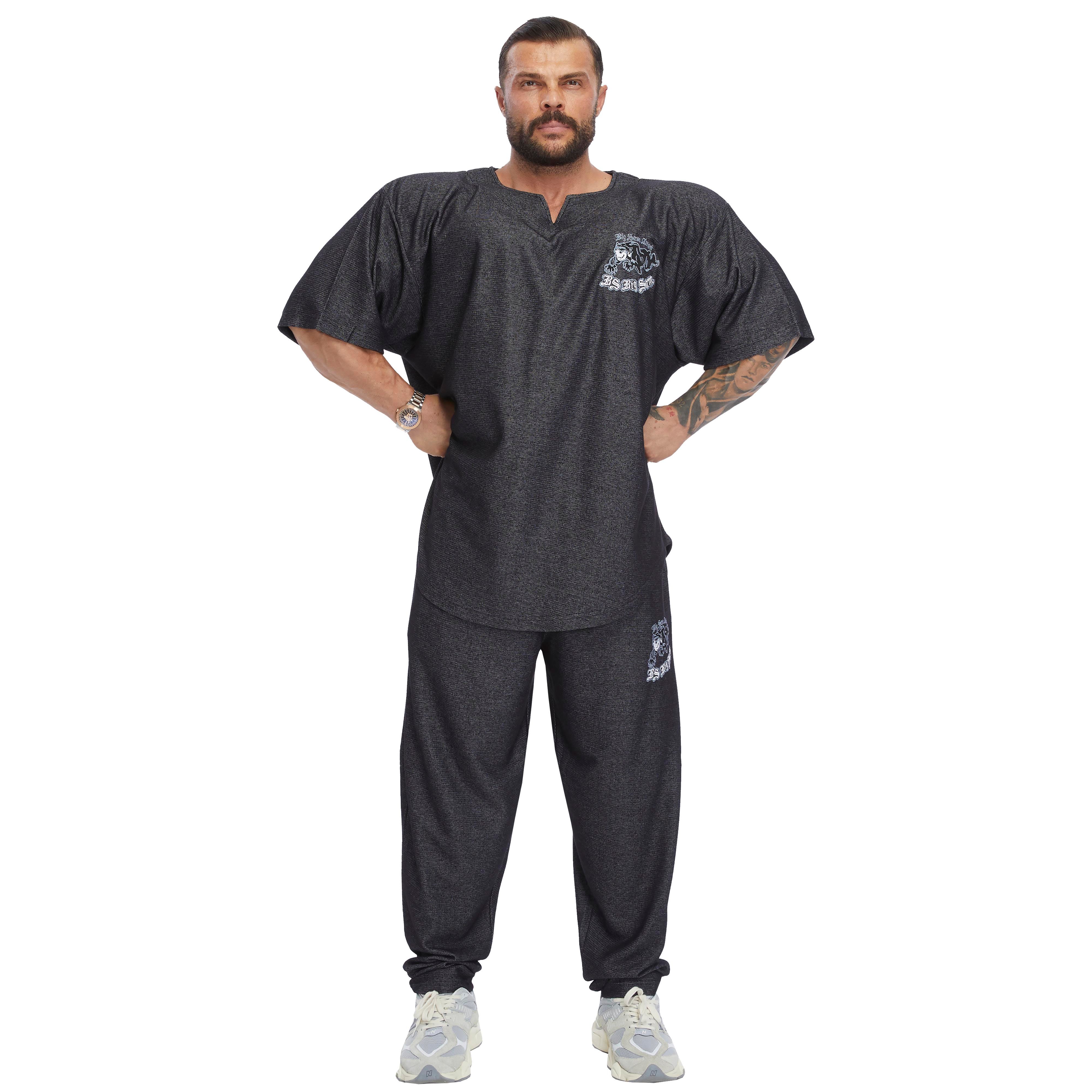 Men's Oversize Embroidered Cotton Rag Top T-shirt