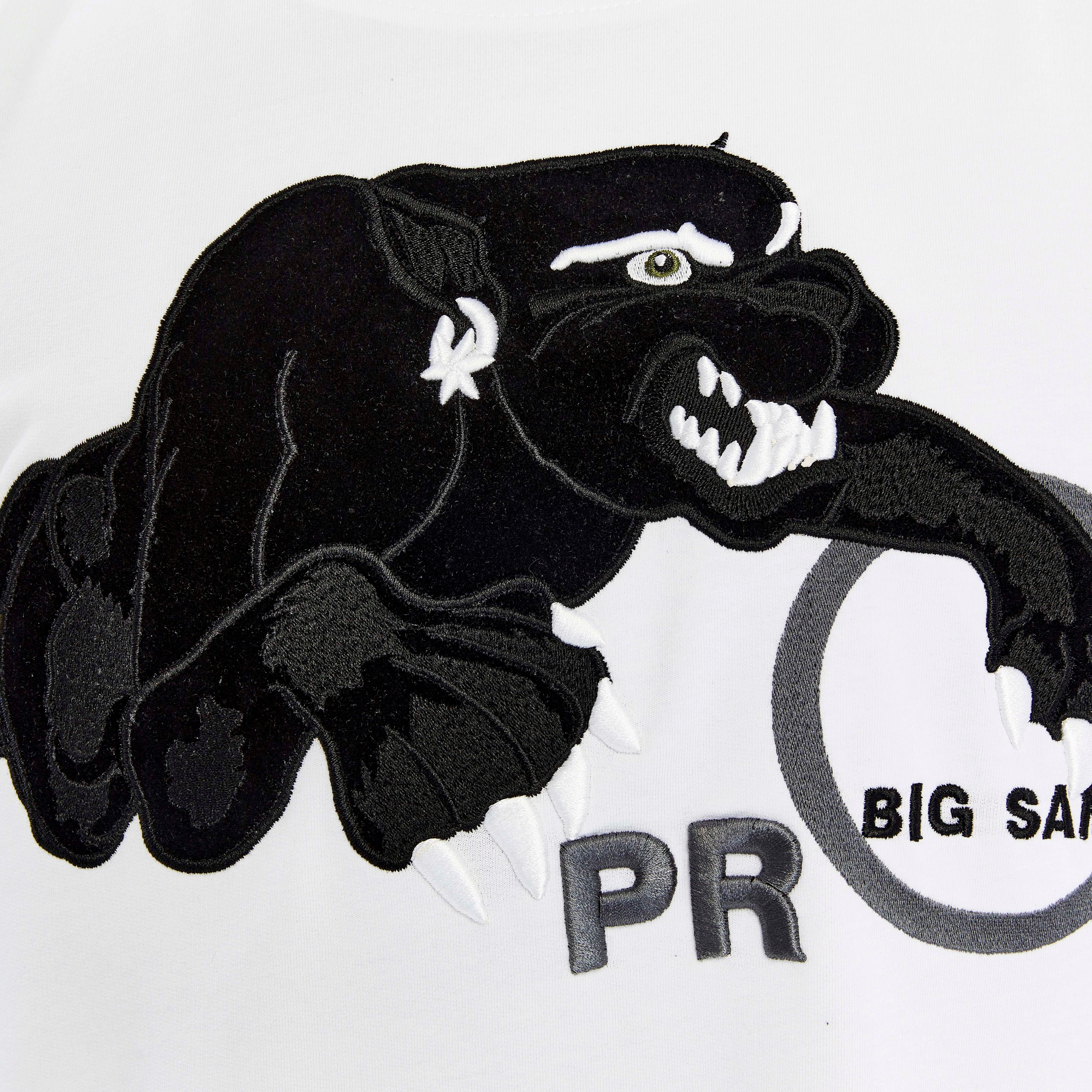 Men's Oversize Embroidered Rag Top T-shirt