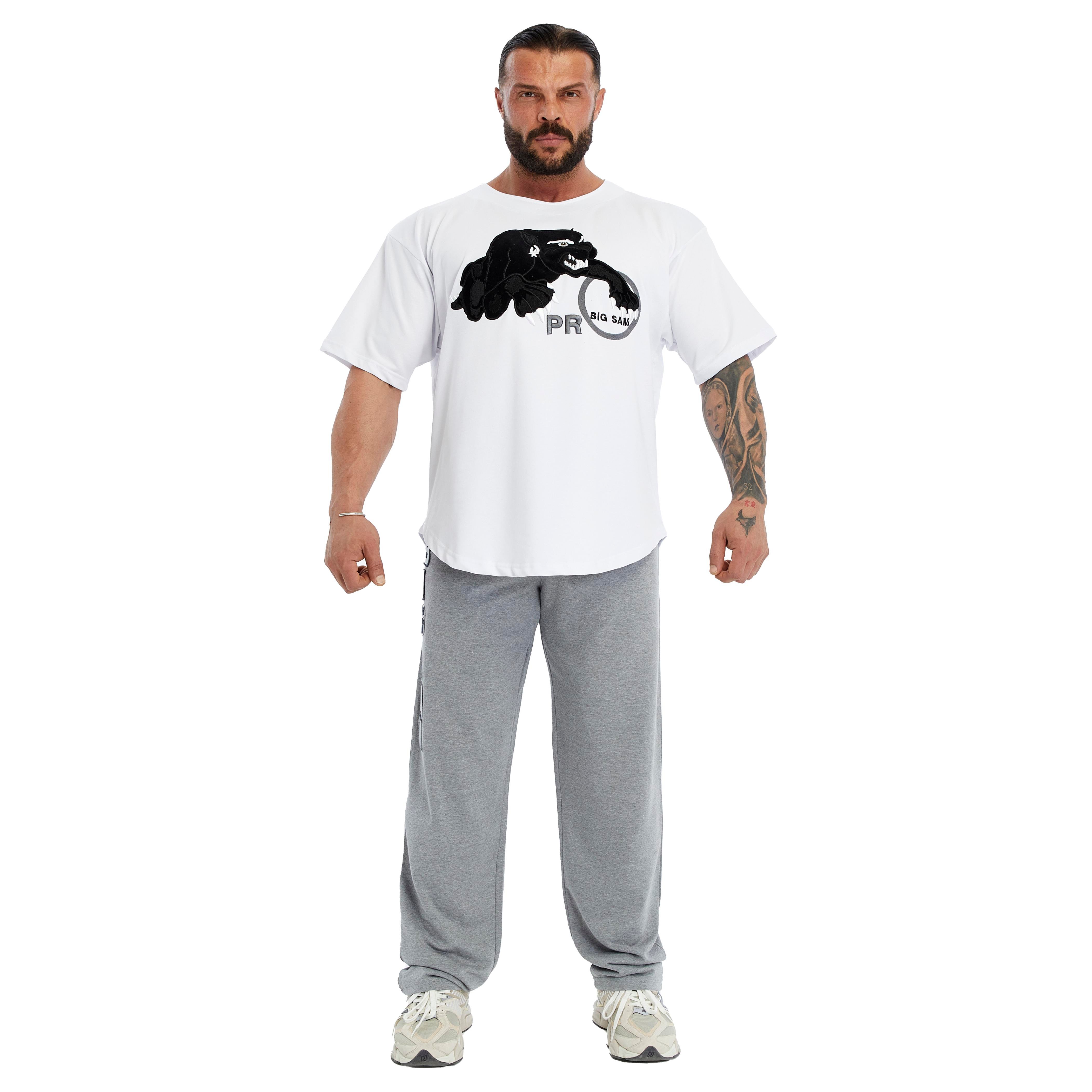 Men's Oversize Embroidered Rag Top T-shirt