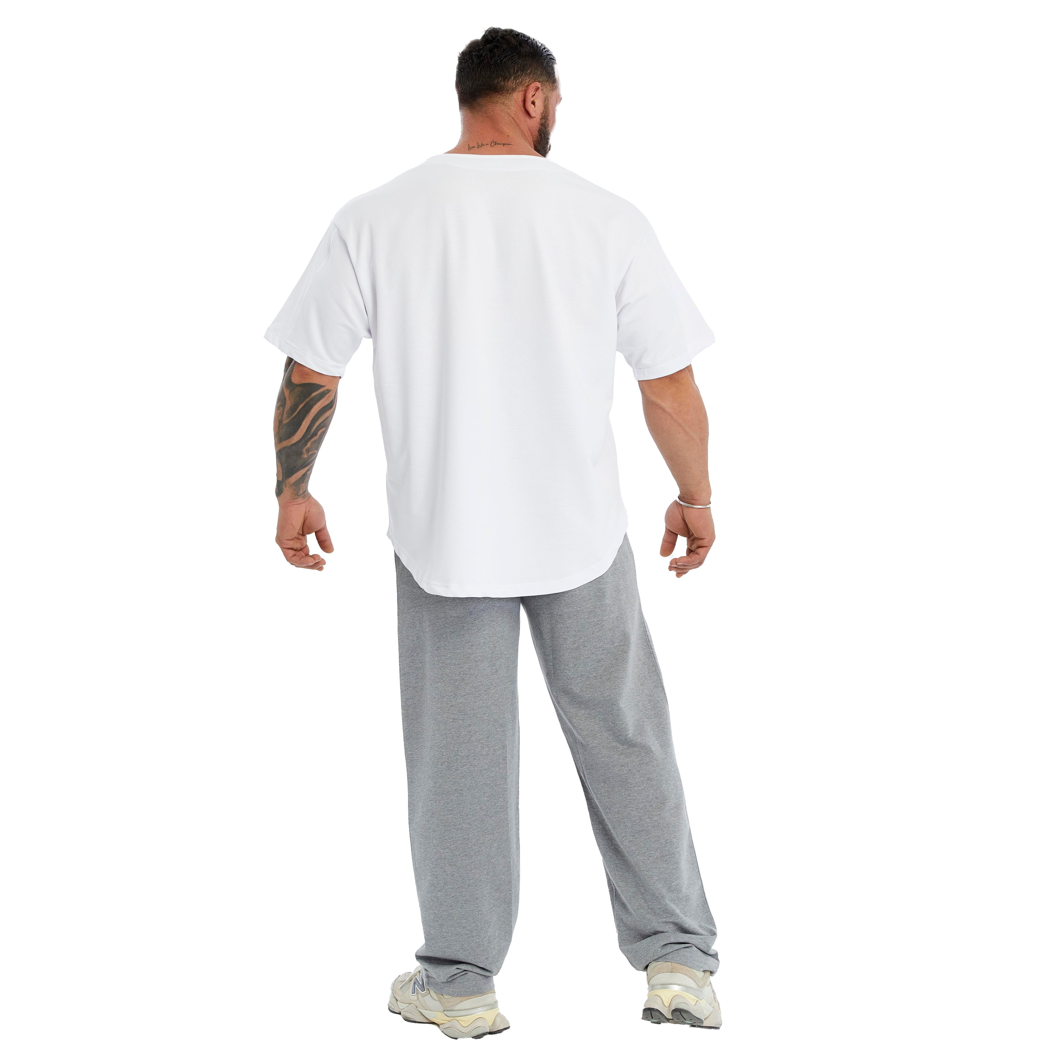 Men's Oversize Embroidered Rag Top T-shirt