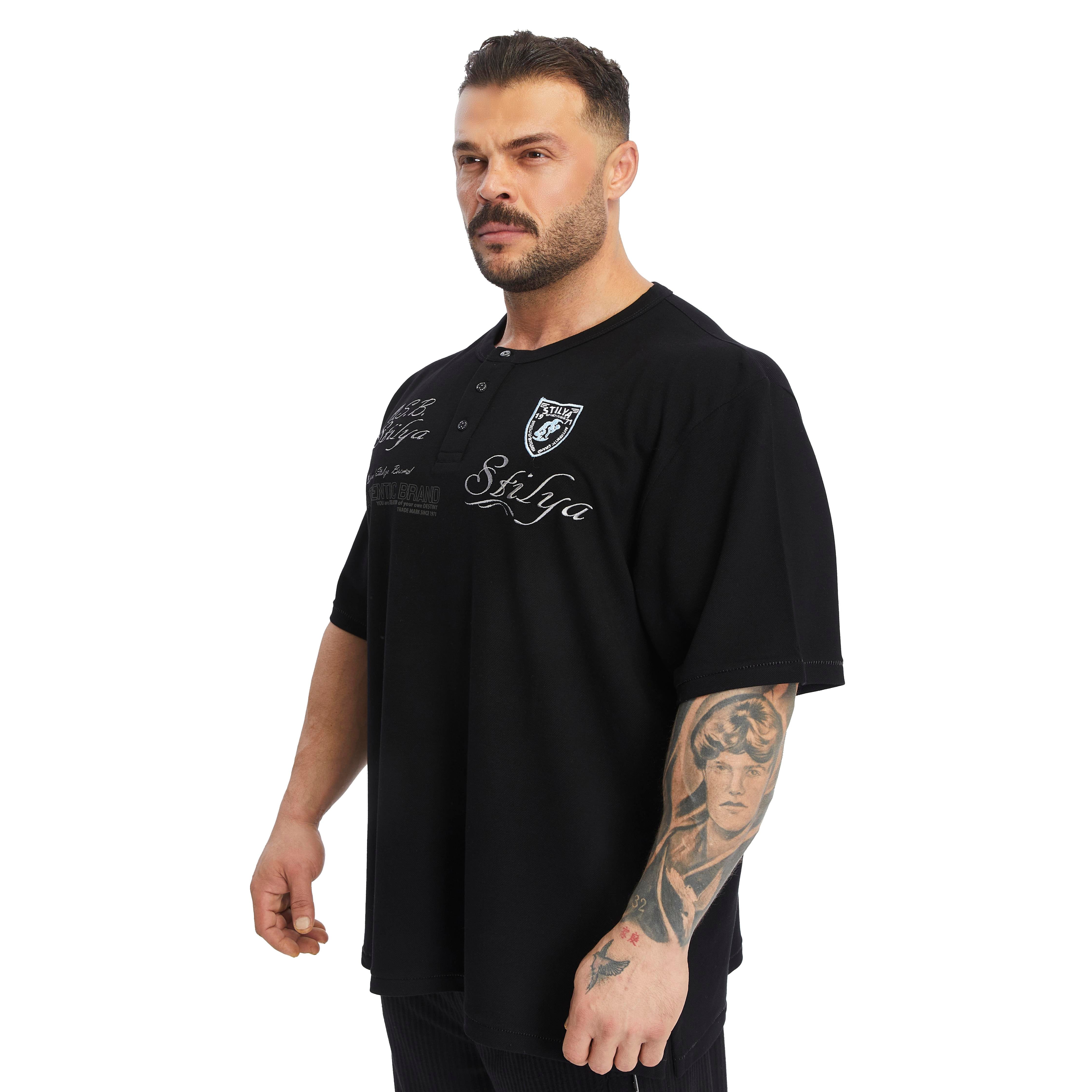Men's Oversize Embroidered T-shirt
