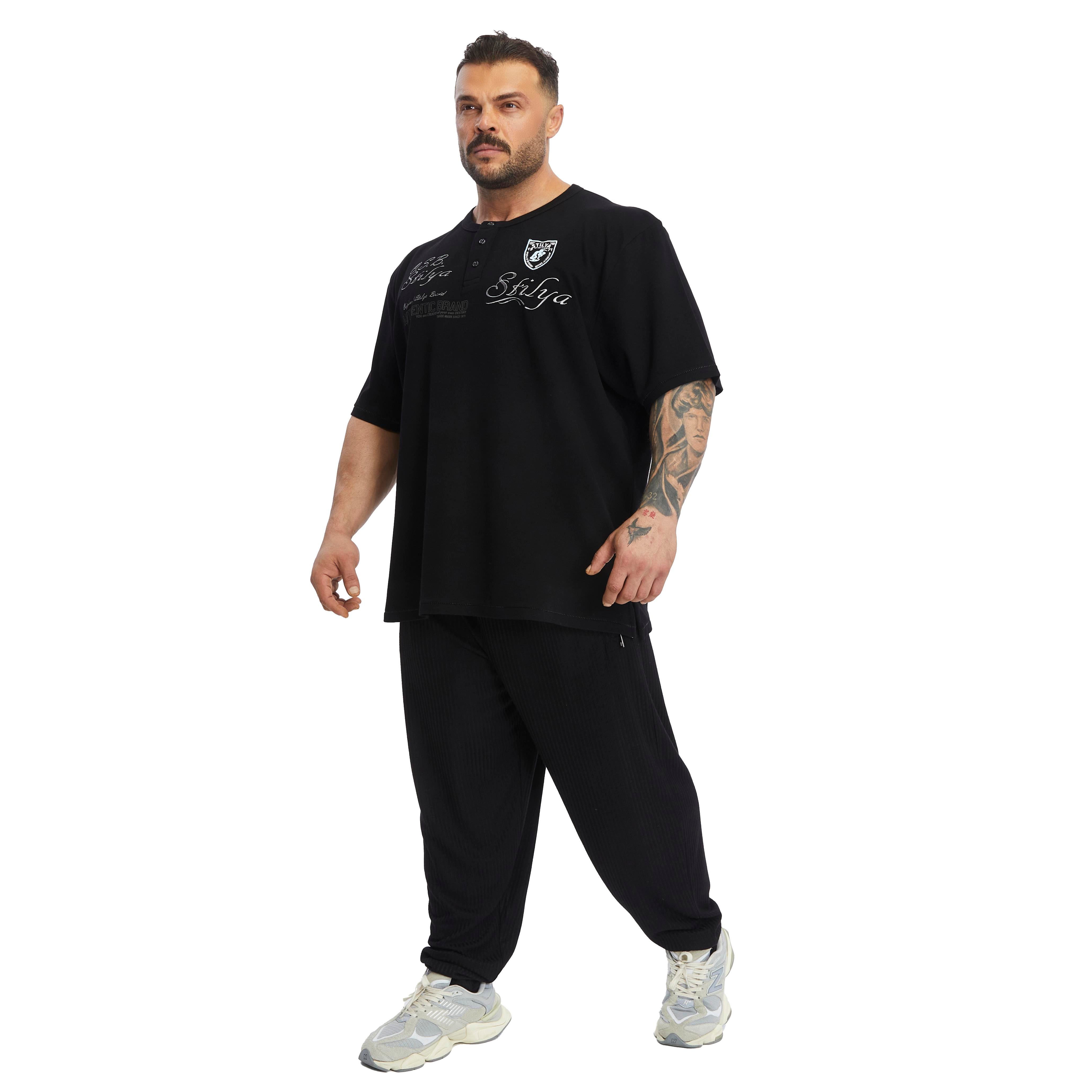 Men's Oversize Embroidered T-shirt