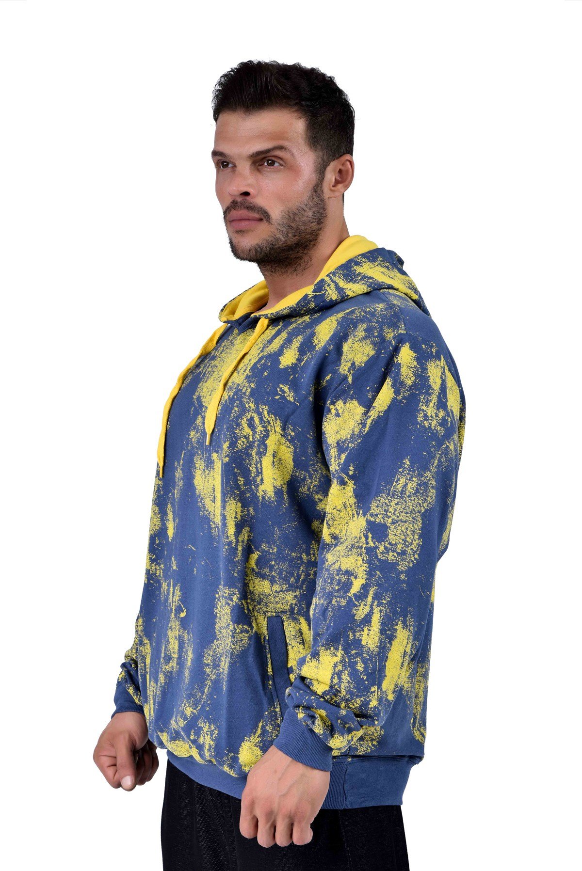 Men's Oversize Hooded Long Sleeve