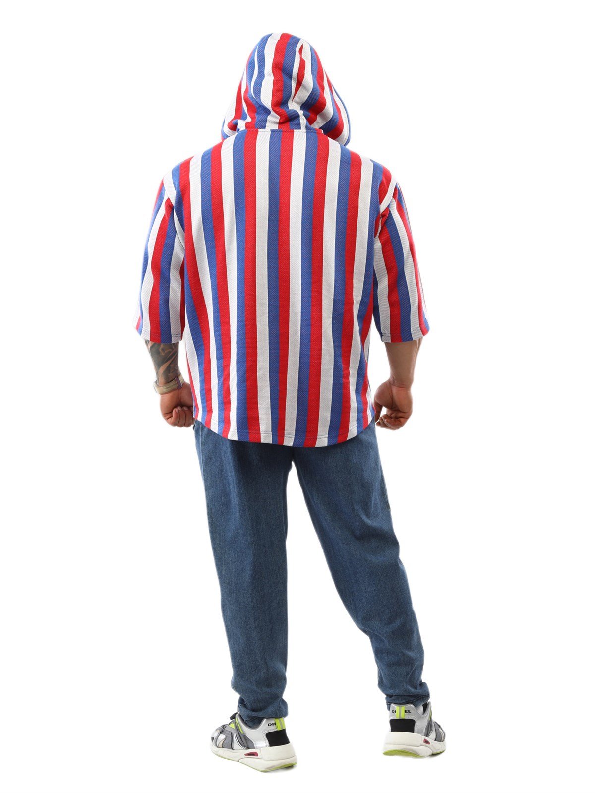 Men's Oversize Hooded Shirt