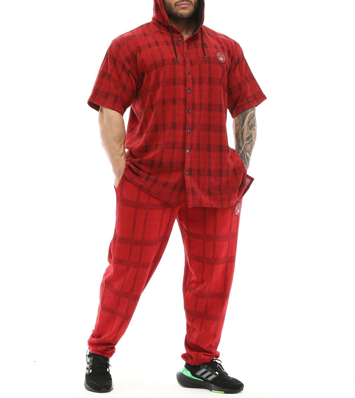 Men's Oversize Hooded Shirt