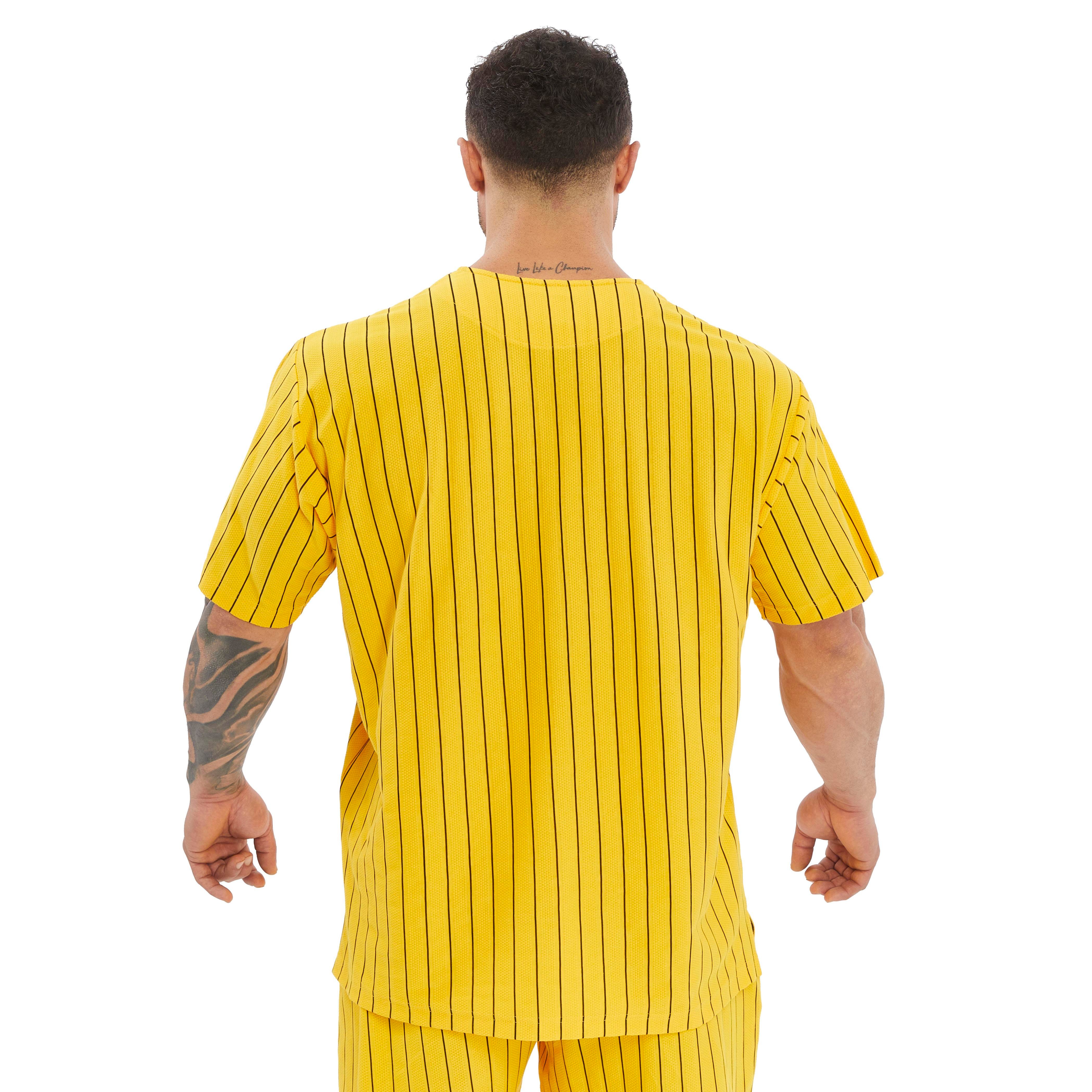 Men's Oversize Lace Up Cotton T-shirt