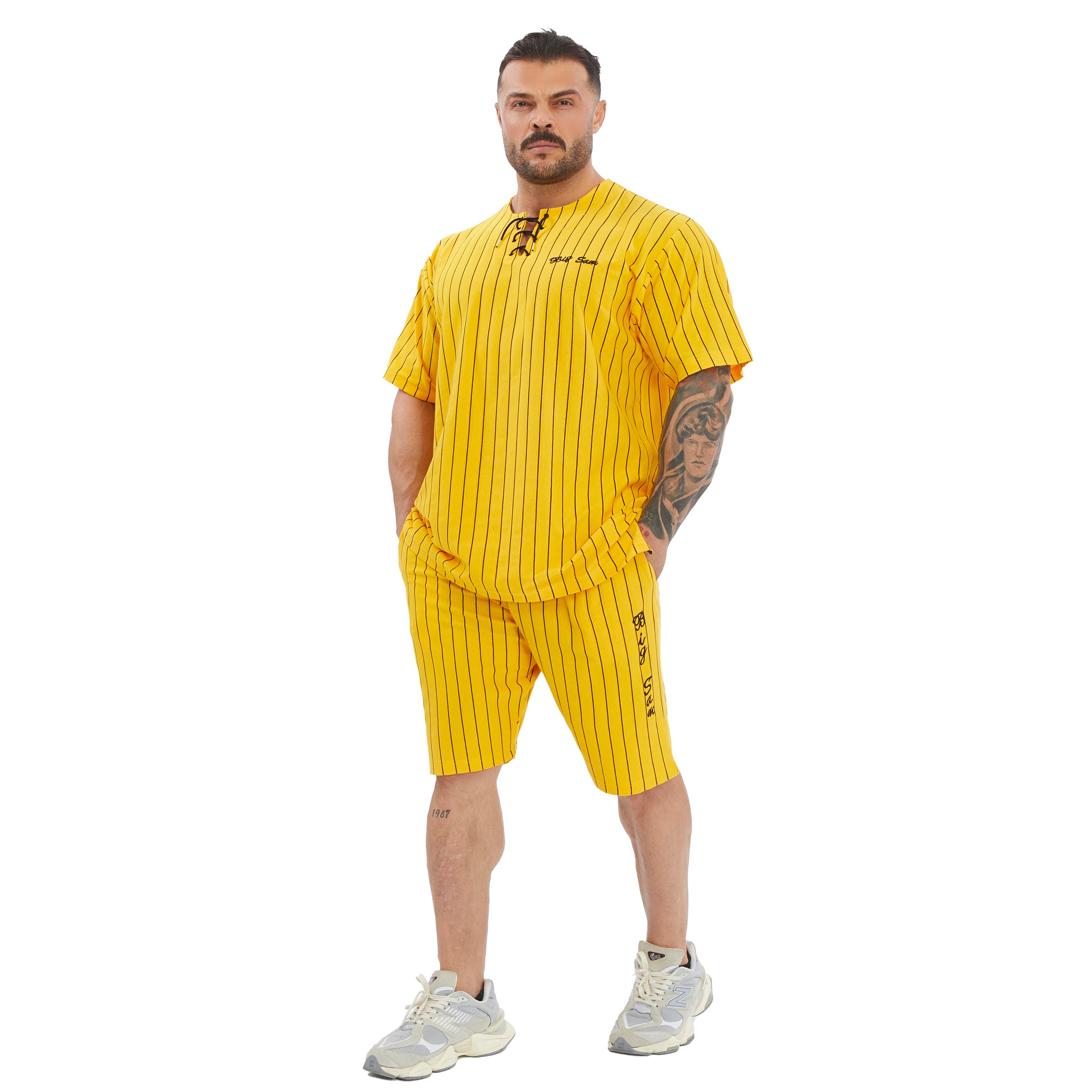 Men's Oversize Lace Up Cotton T-shirt