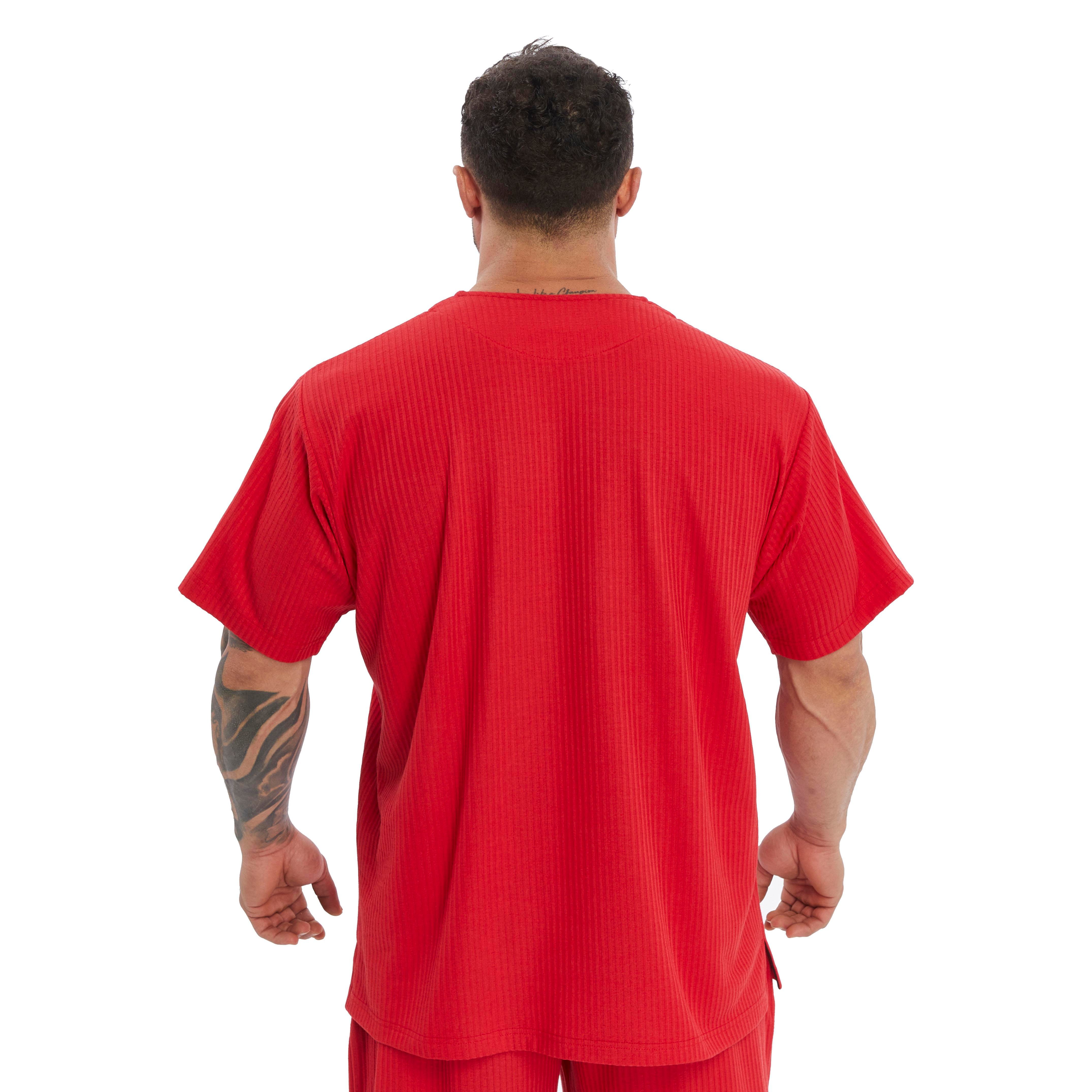 Men's Oversize Lace Up Cotton T-shirt