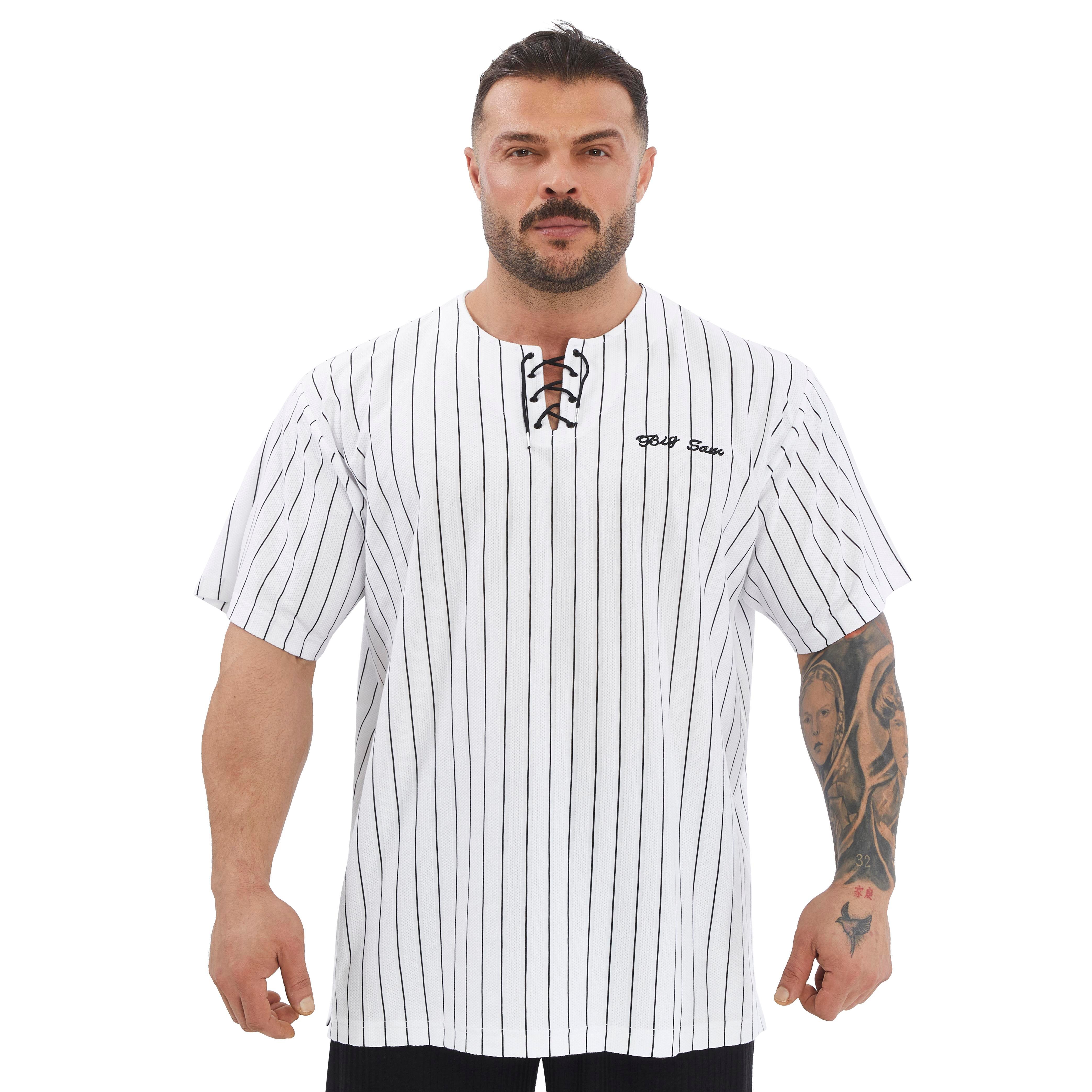 Men's Oversize Lace Up Cotton T-shirt