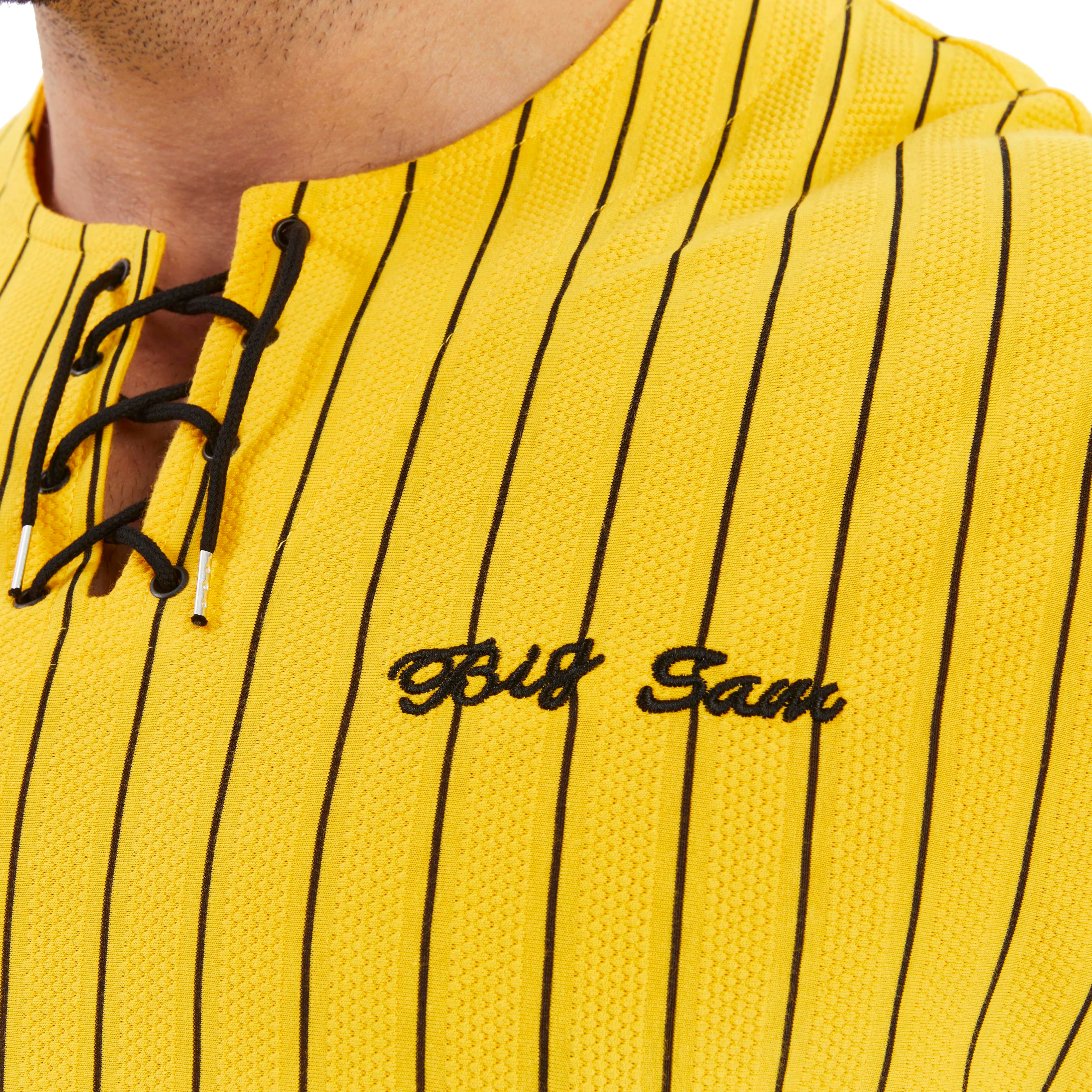 Men's Oversize Lace Up Cotton T-shirt