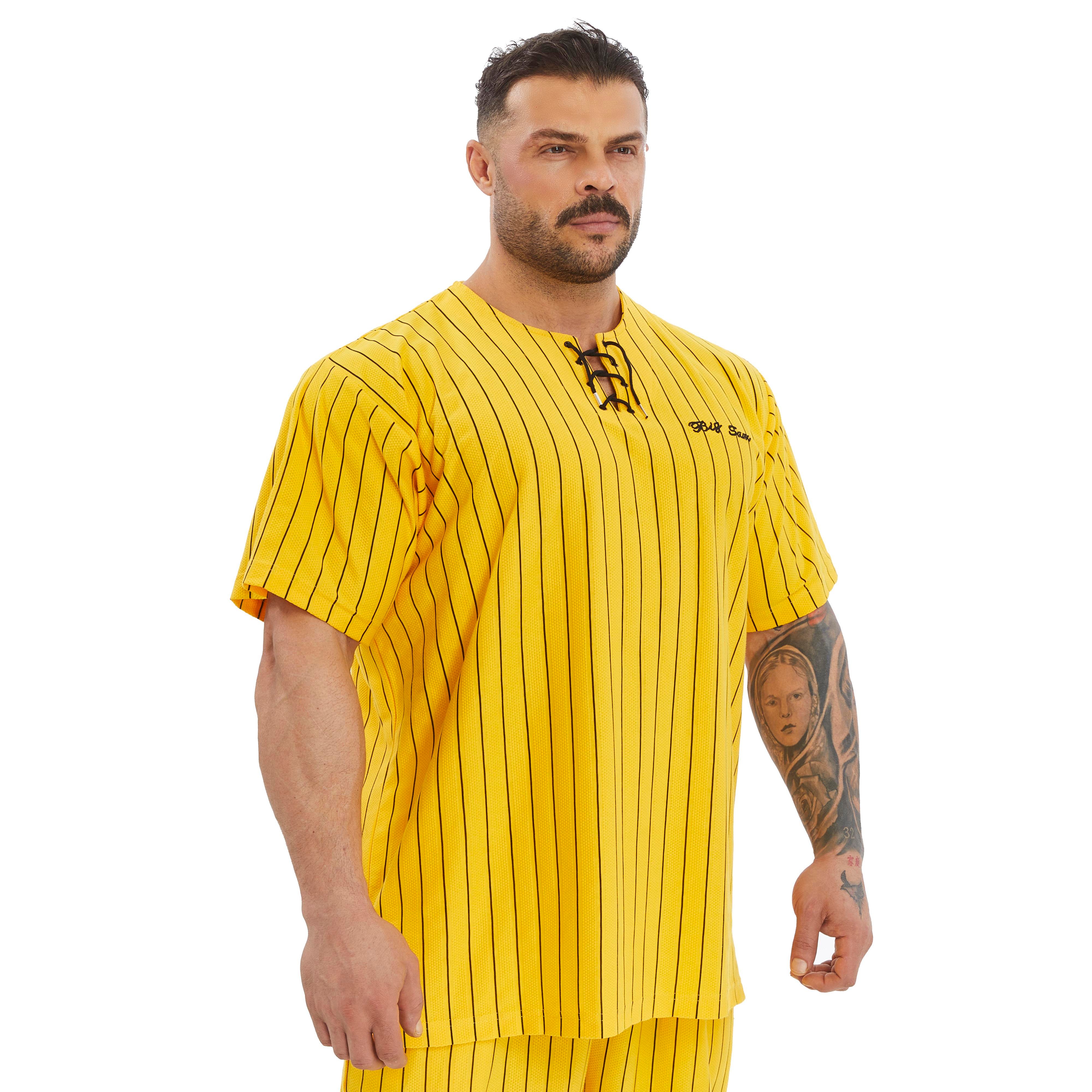 Men's Oversize Lace Up Cotton T-shirt