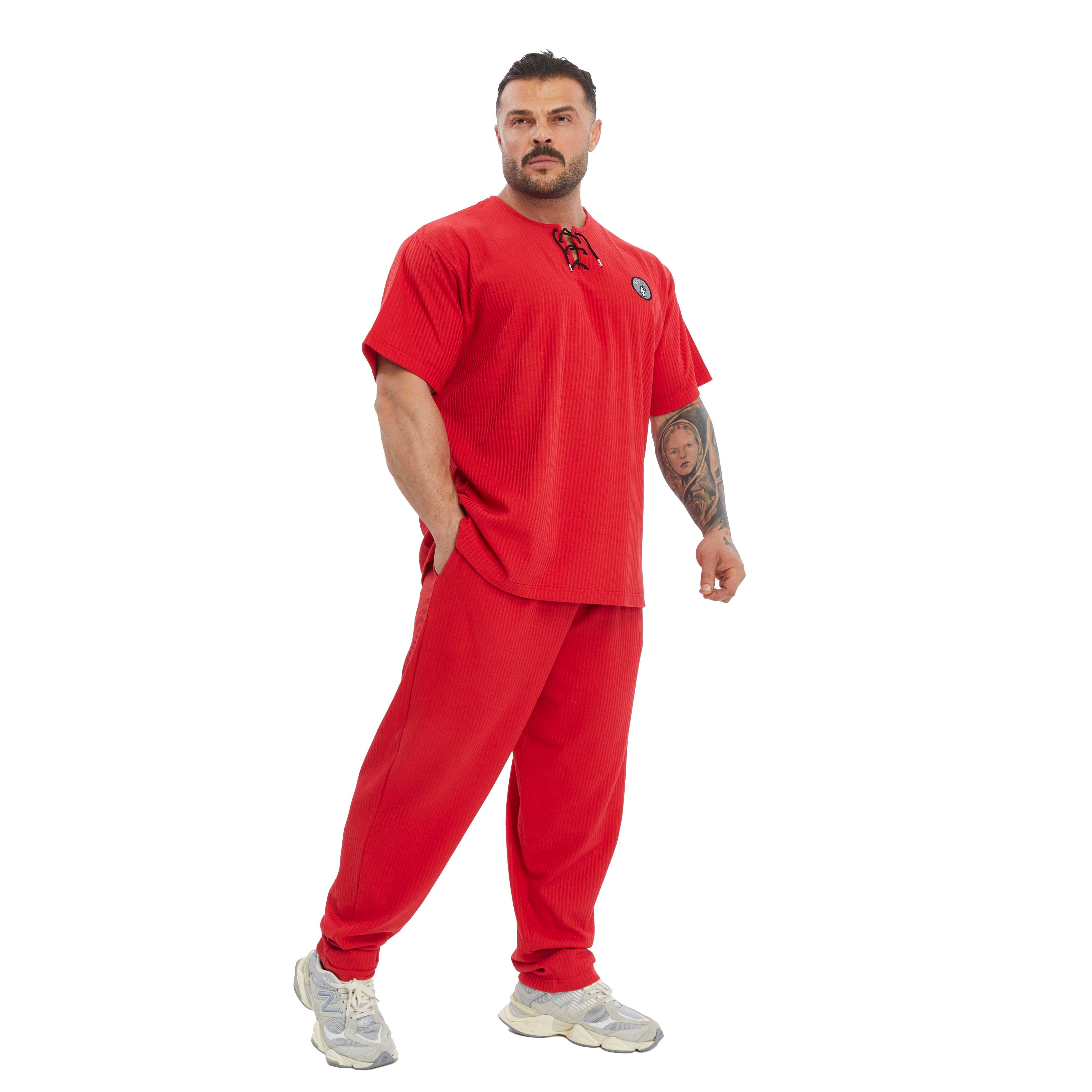 Men's Oversize Lace Up Cotton T-shirt