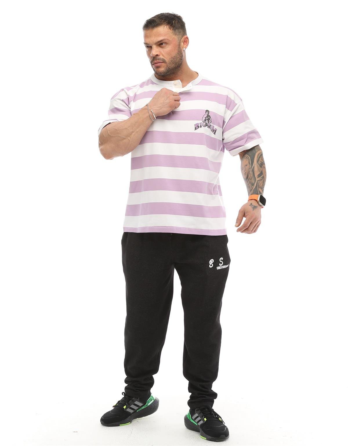 Men's Oversize Lilac T-shirt