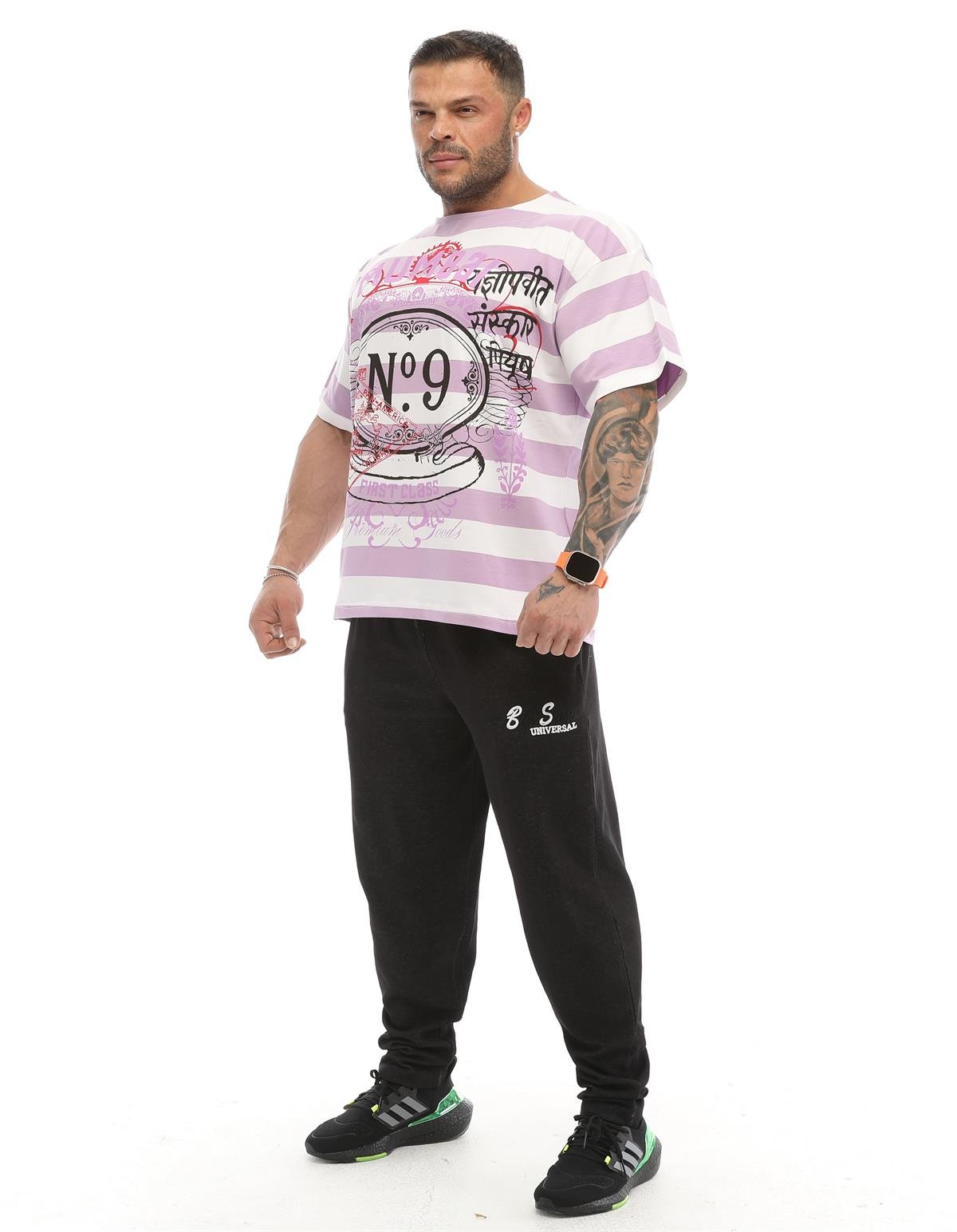 Men's Oversize Lilac T-shirt