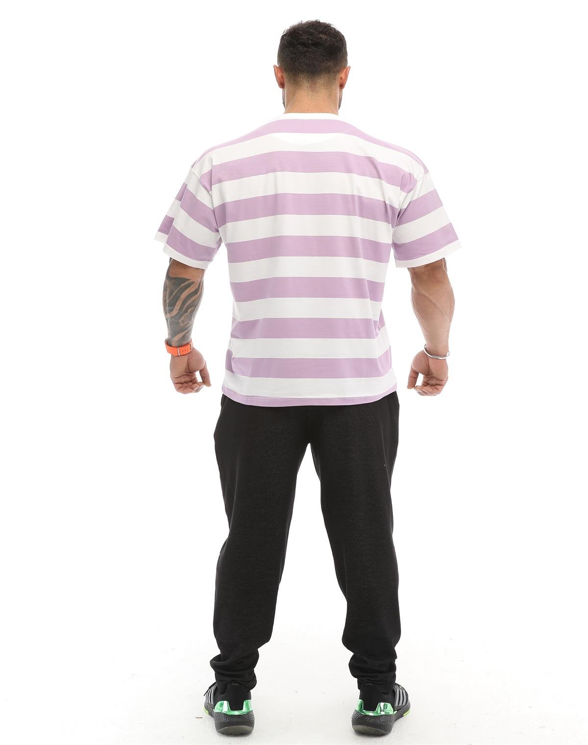 Men's Oversize Lilac T-shirt