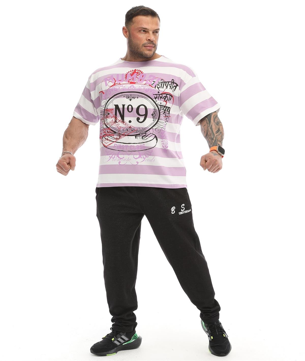 Men's Oversize Lilac T-shirt