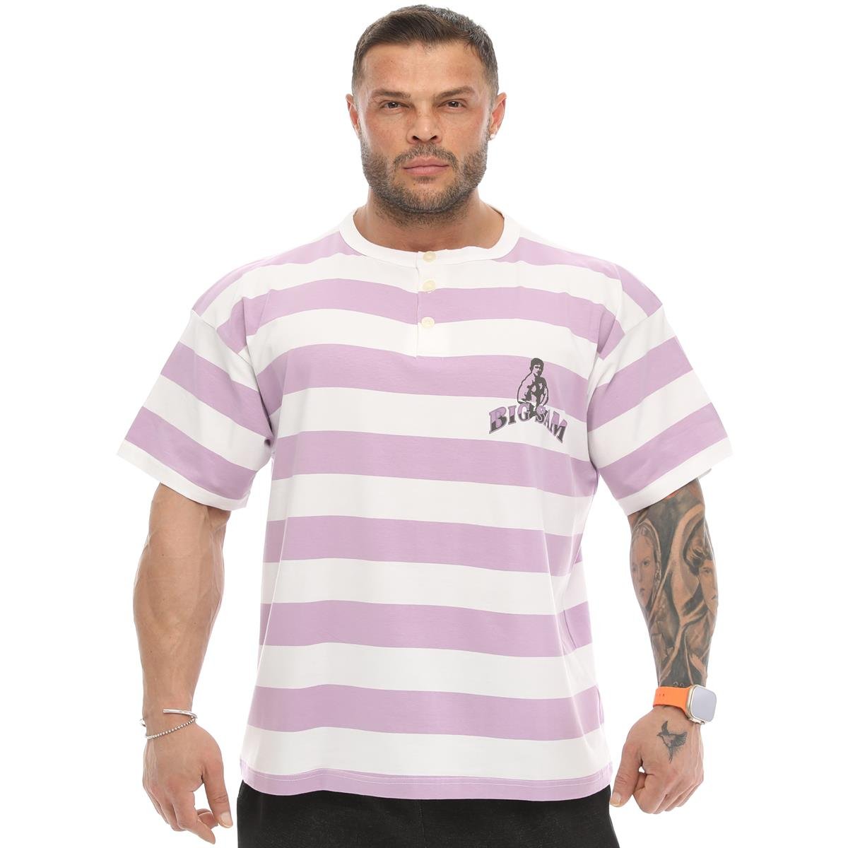 Men's Oversize Lilac T-shirt