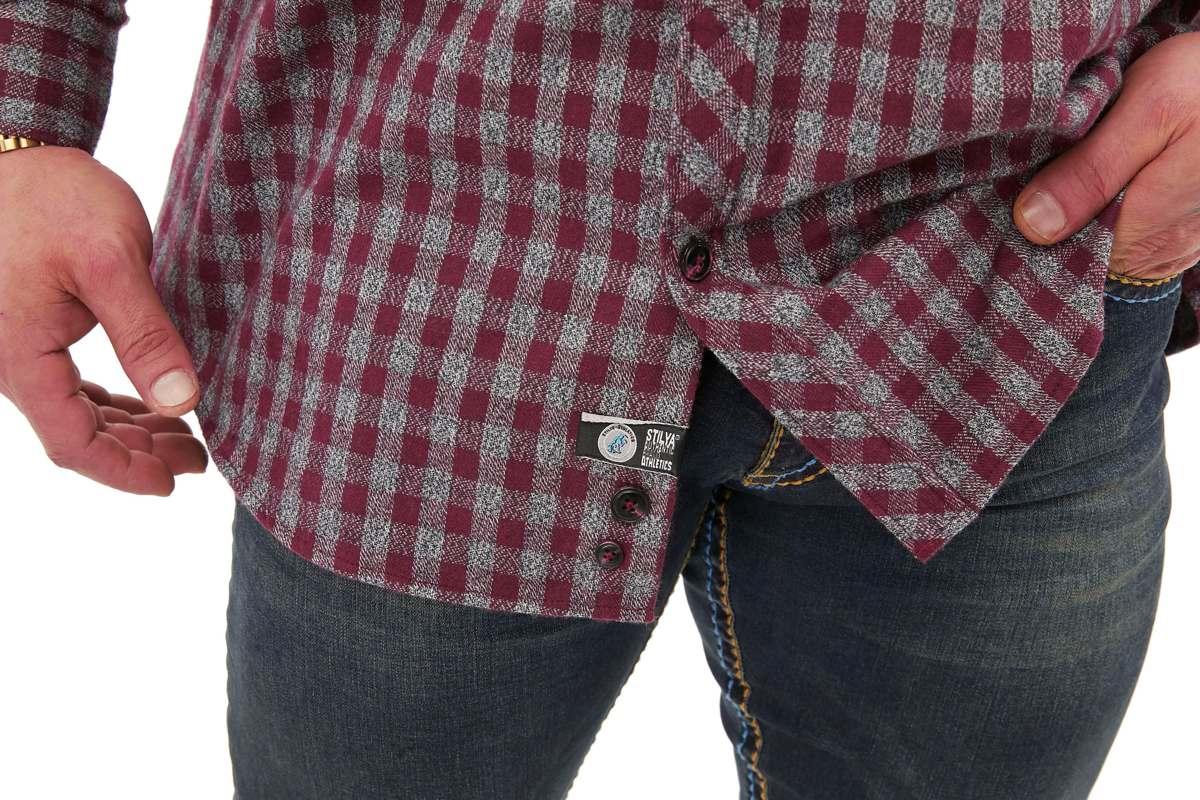 Men's Oversize Long Sleeve Button Closure Winter Shirts