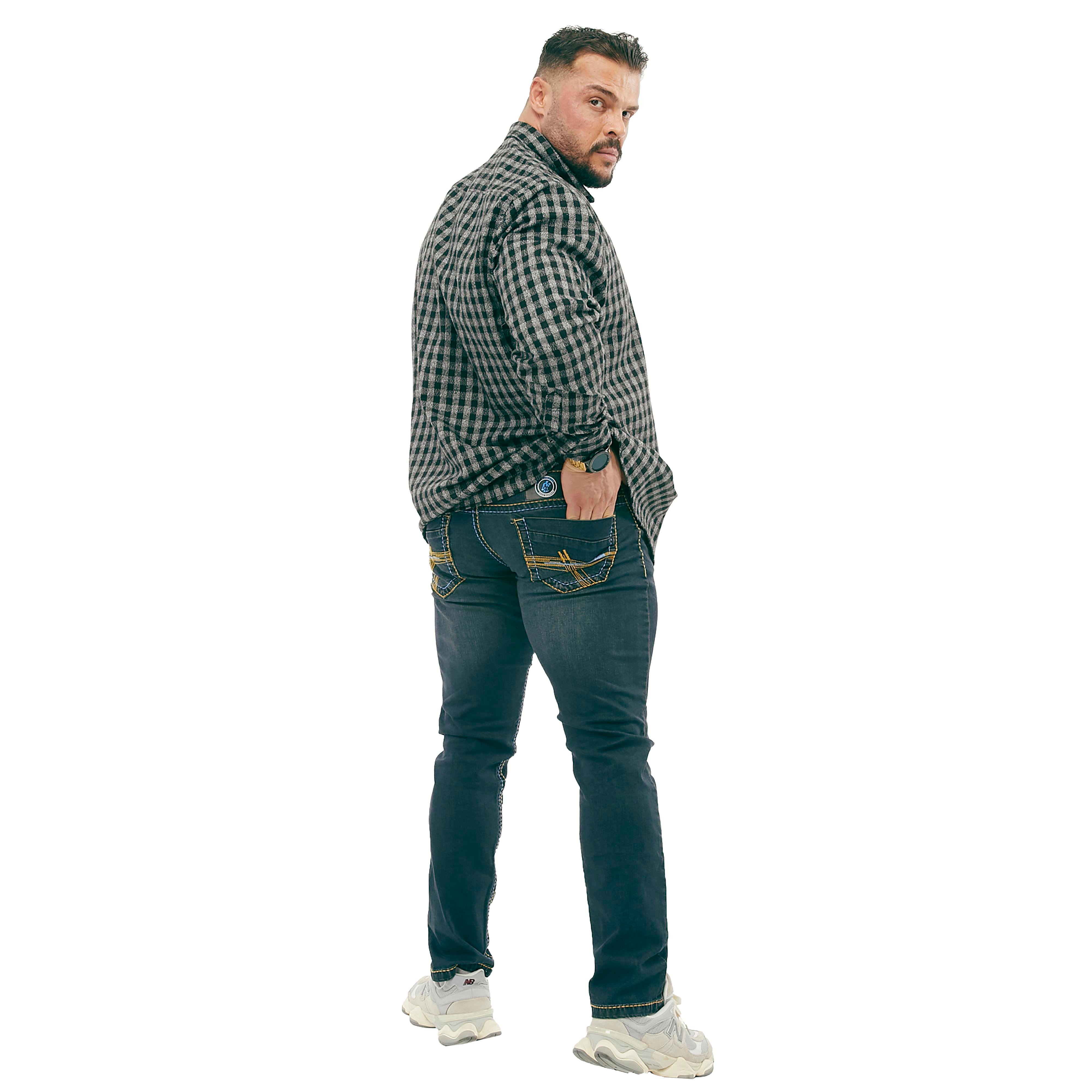 Men's Oversize Long Sleeve Button Closure Winter Shirts