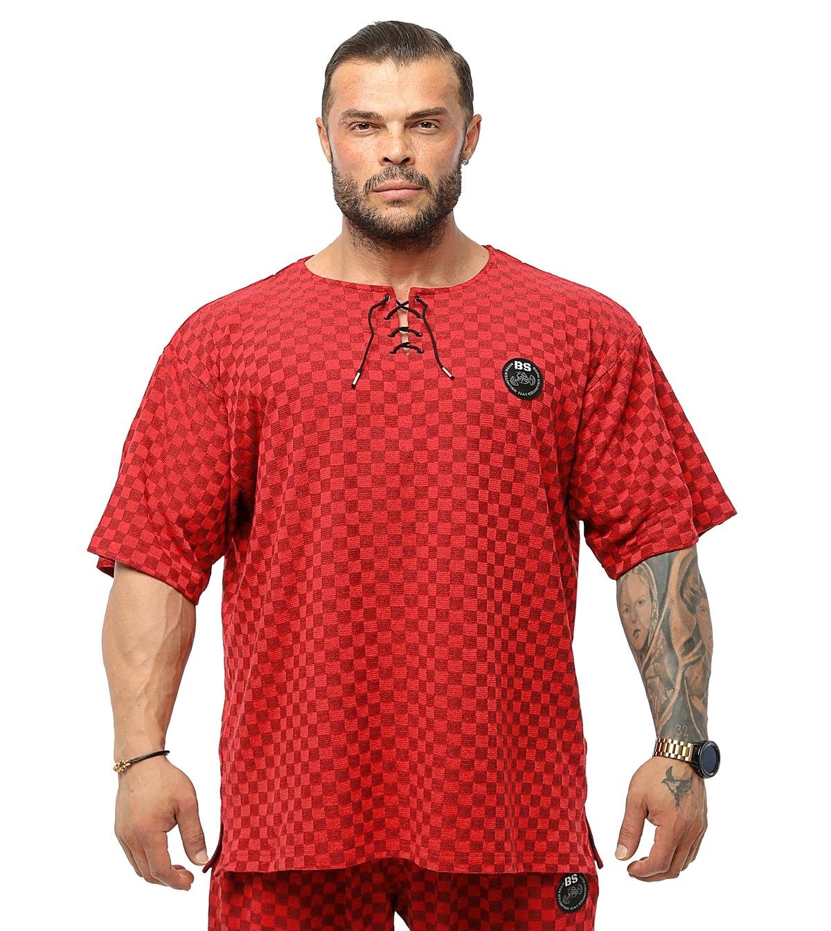 Men's Oversize Plaid Rag Top