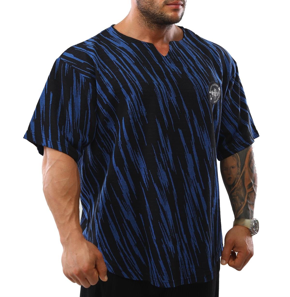 Men's Oversize Rag Top Gym T-shirt