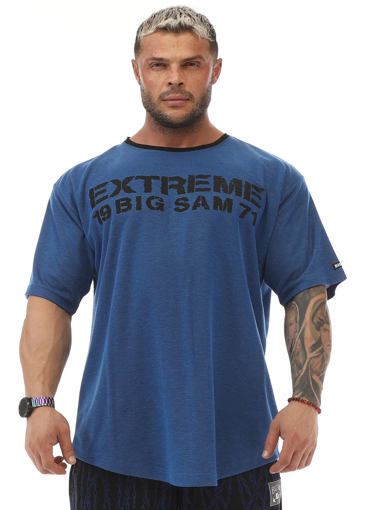 Men's Oversize Rag Top Gym T-shirt