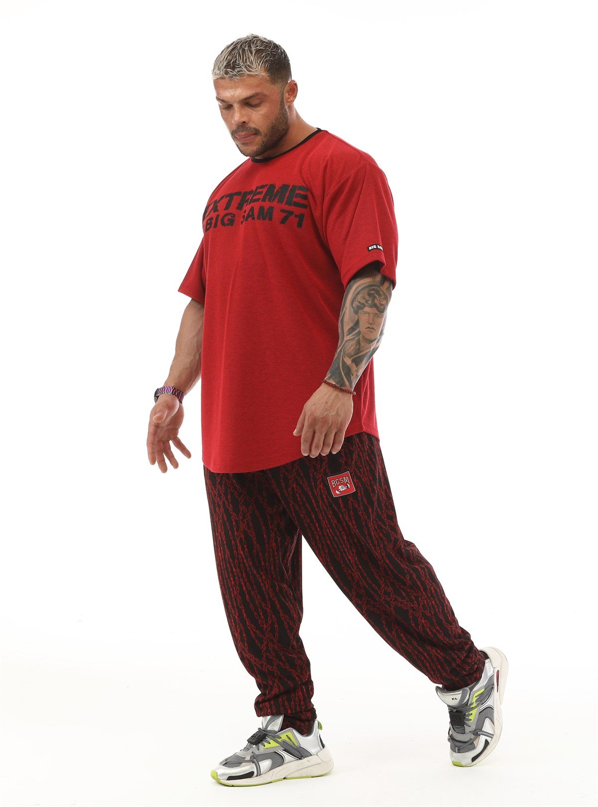 Men's Oversize Rag Top Gym T-shirt