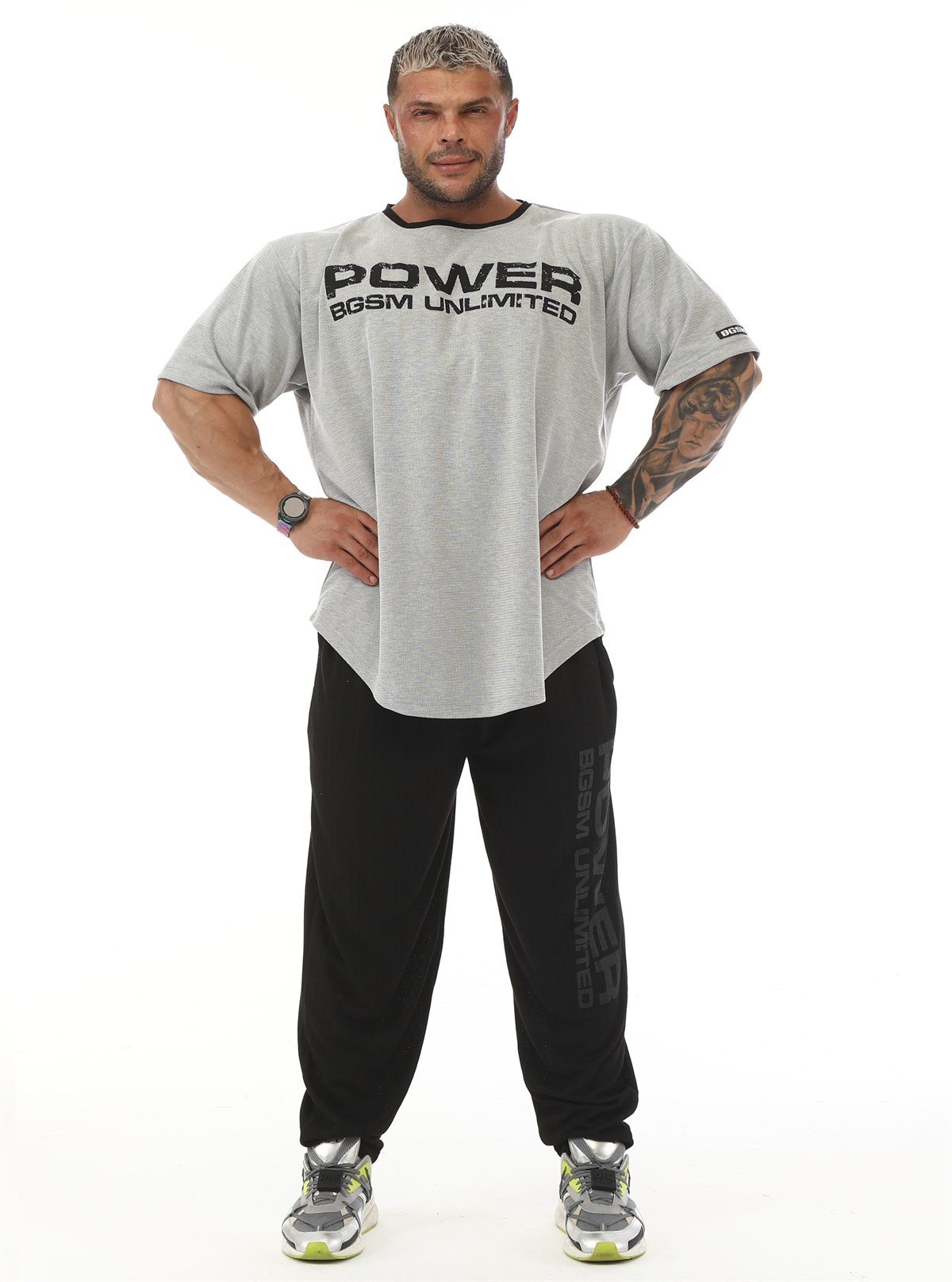 Men's Oversize Rag Top Gym T-shirt