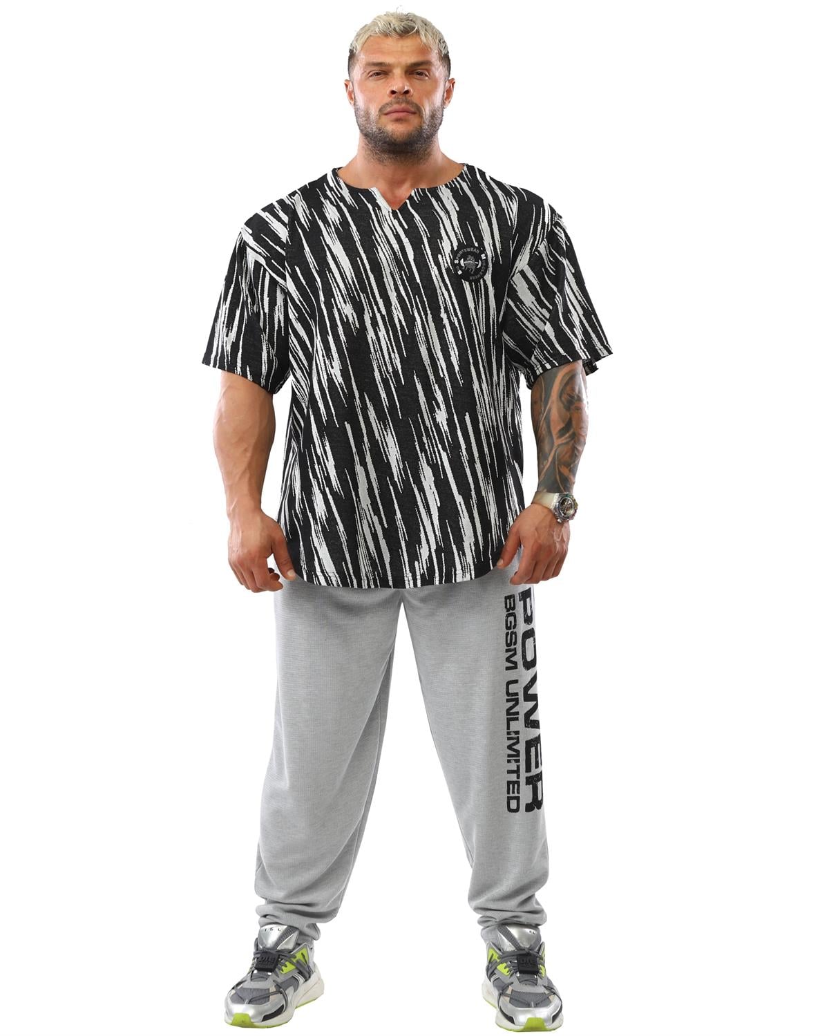 Men's Oversize Rag Top Gym T-shirt