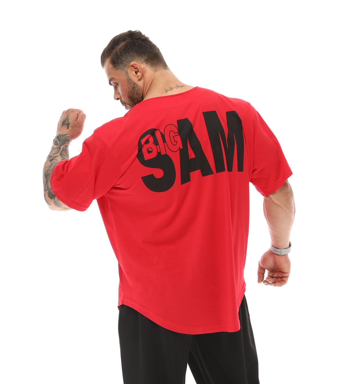 Men's Oversize Rag Top Gym T-shirt