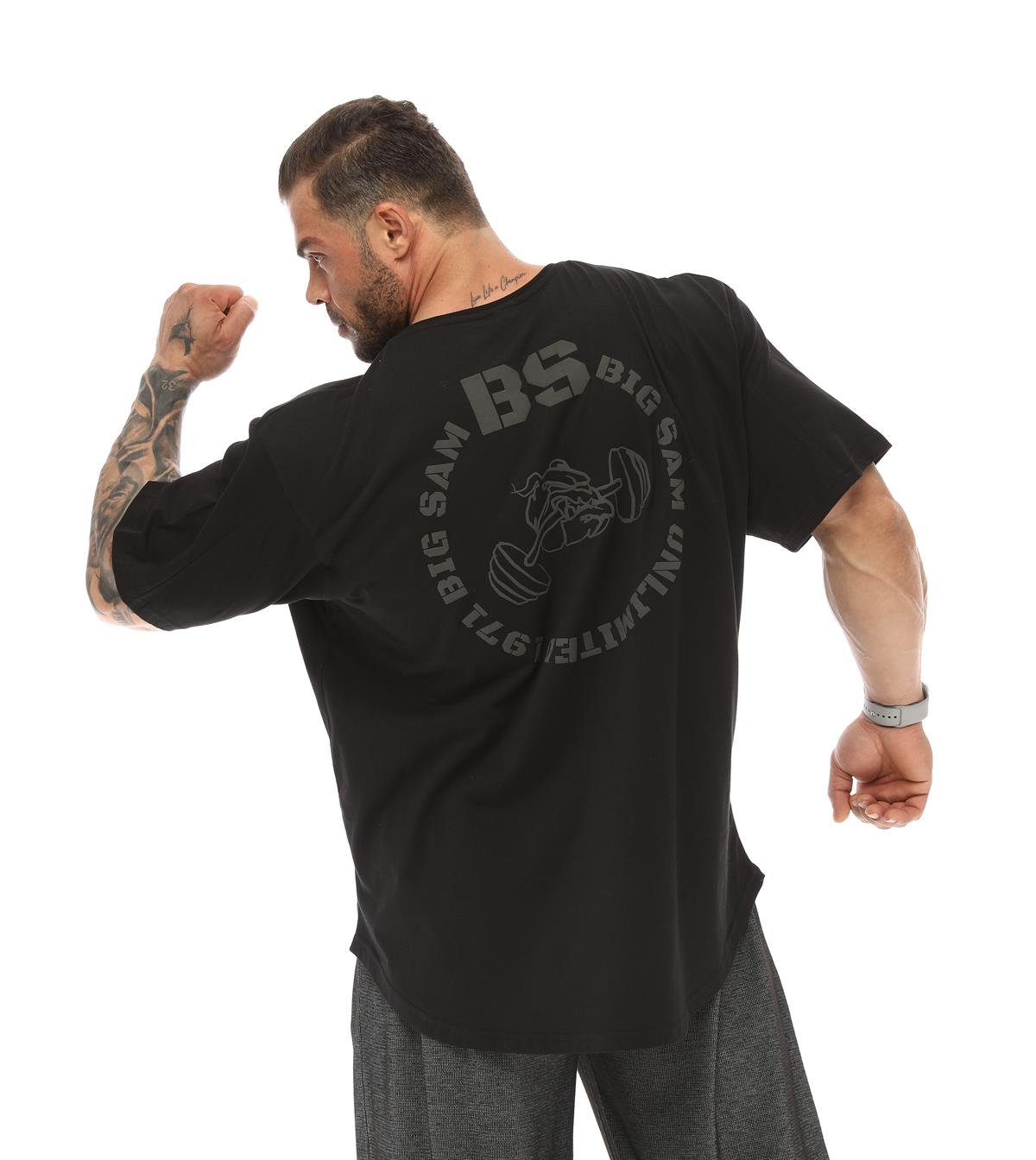 Men's Oversize Rag Top Gym T-shirt